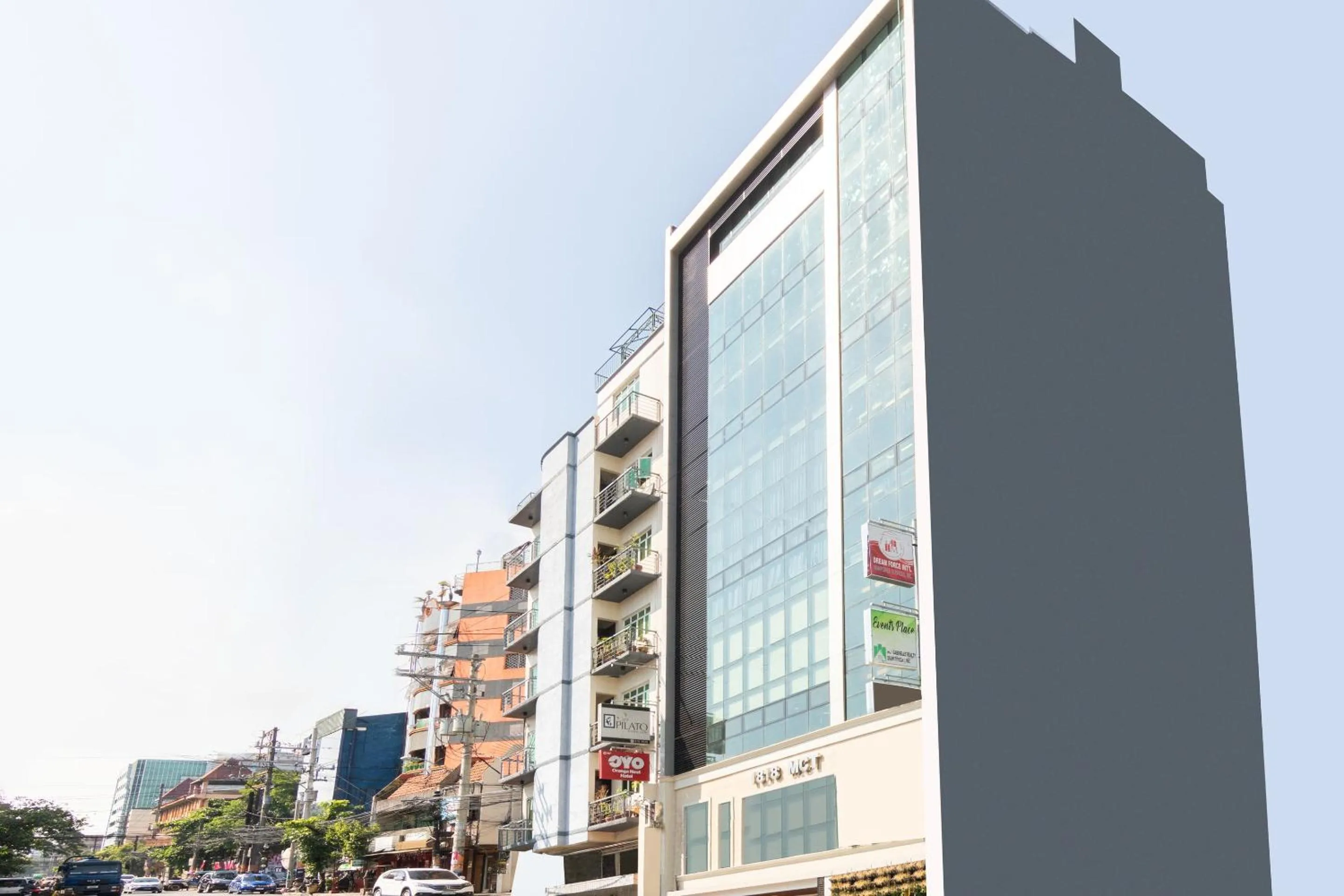 Facade/entrance in Orange Nest Hotel