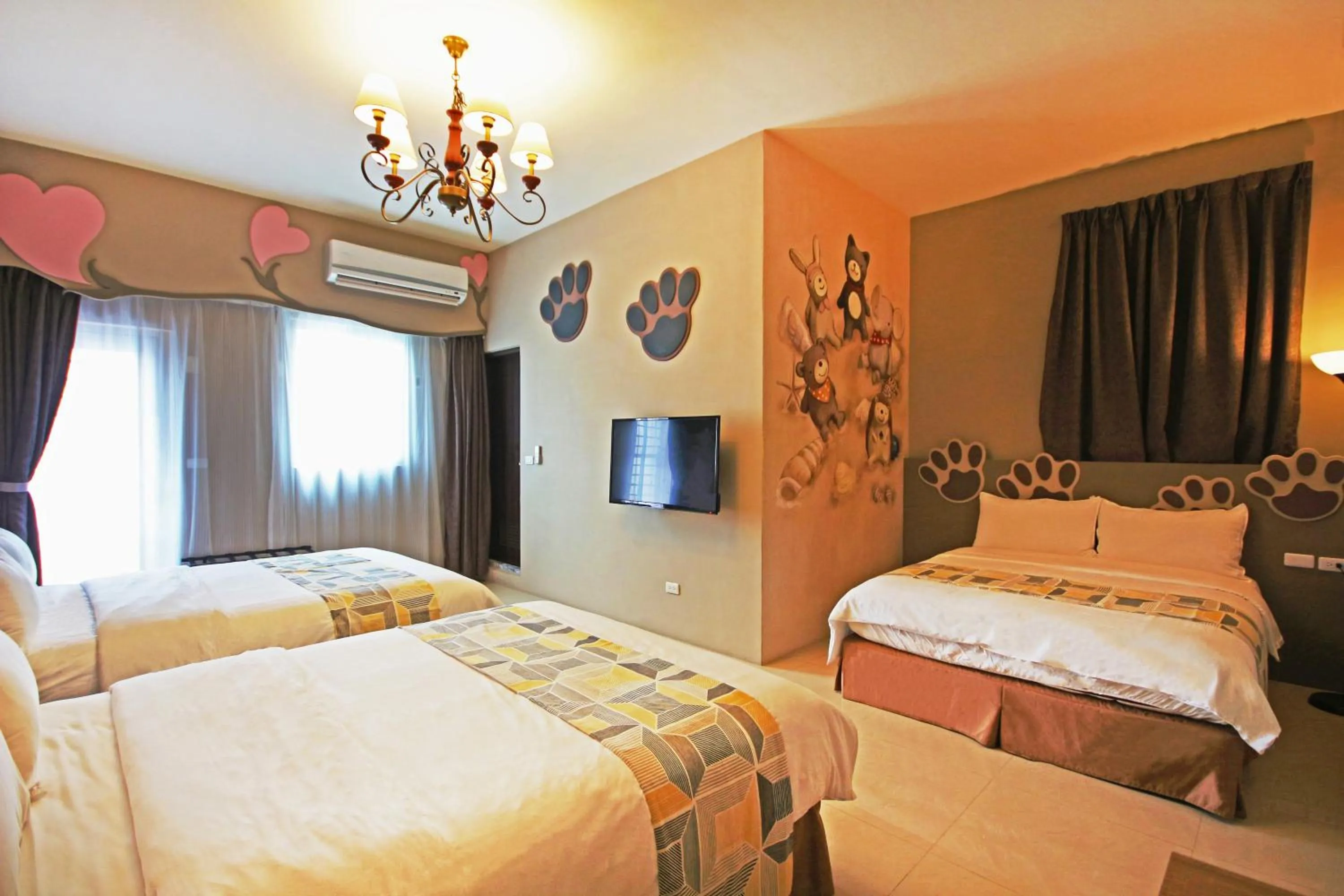 Bed in Fun Trip - Little Castle & Oscar B&B