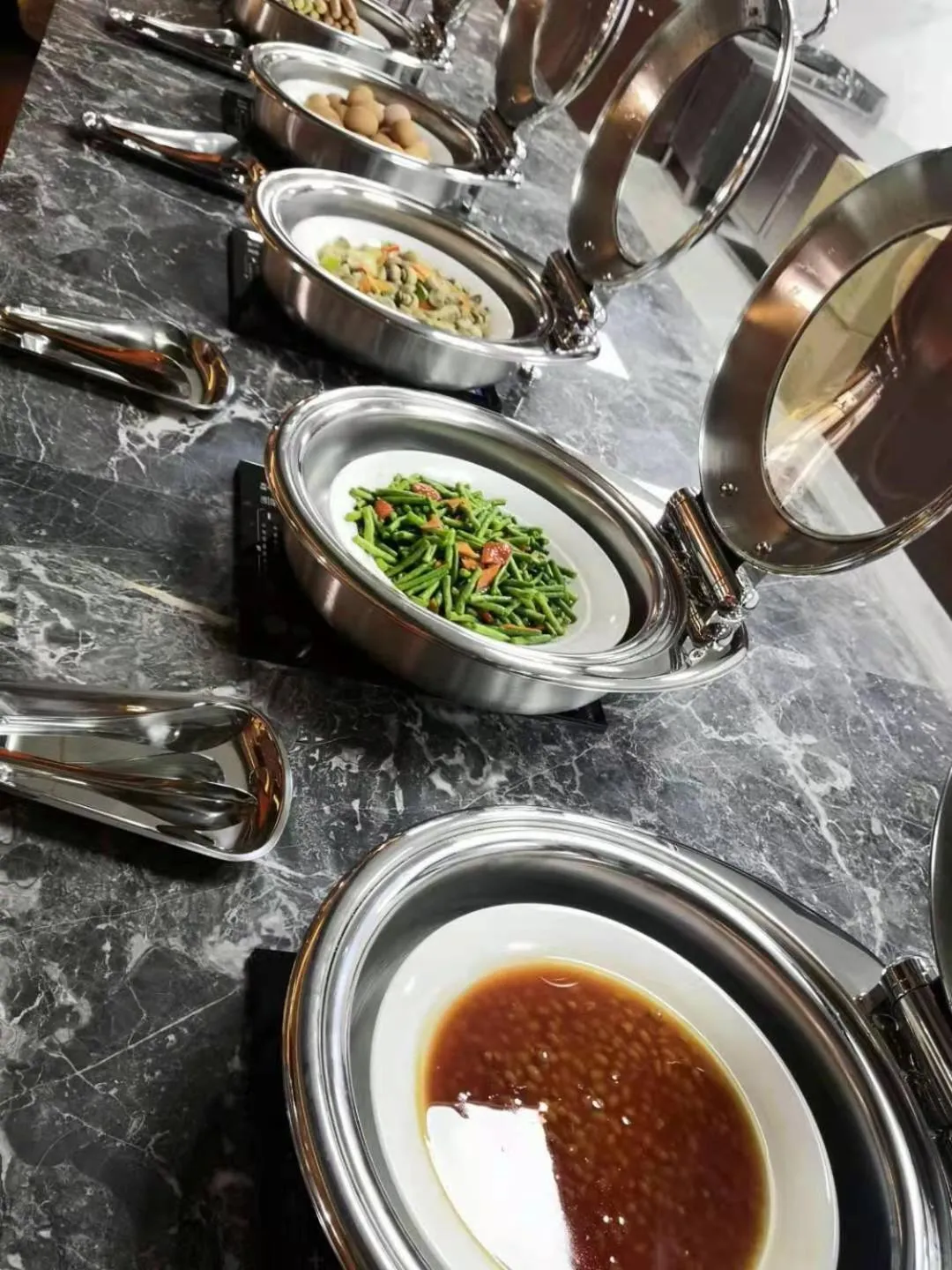 Breakfast in Baoying Jinling Hotel