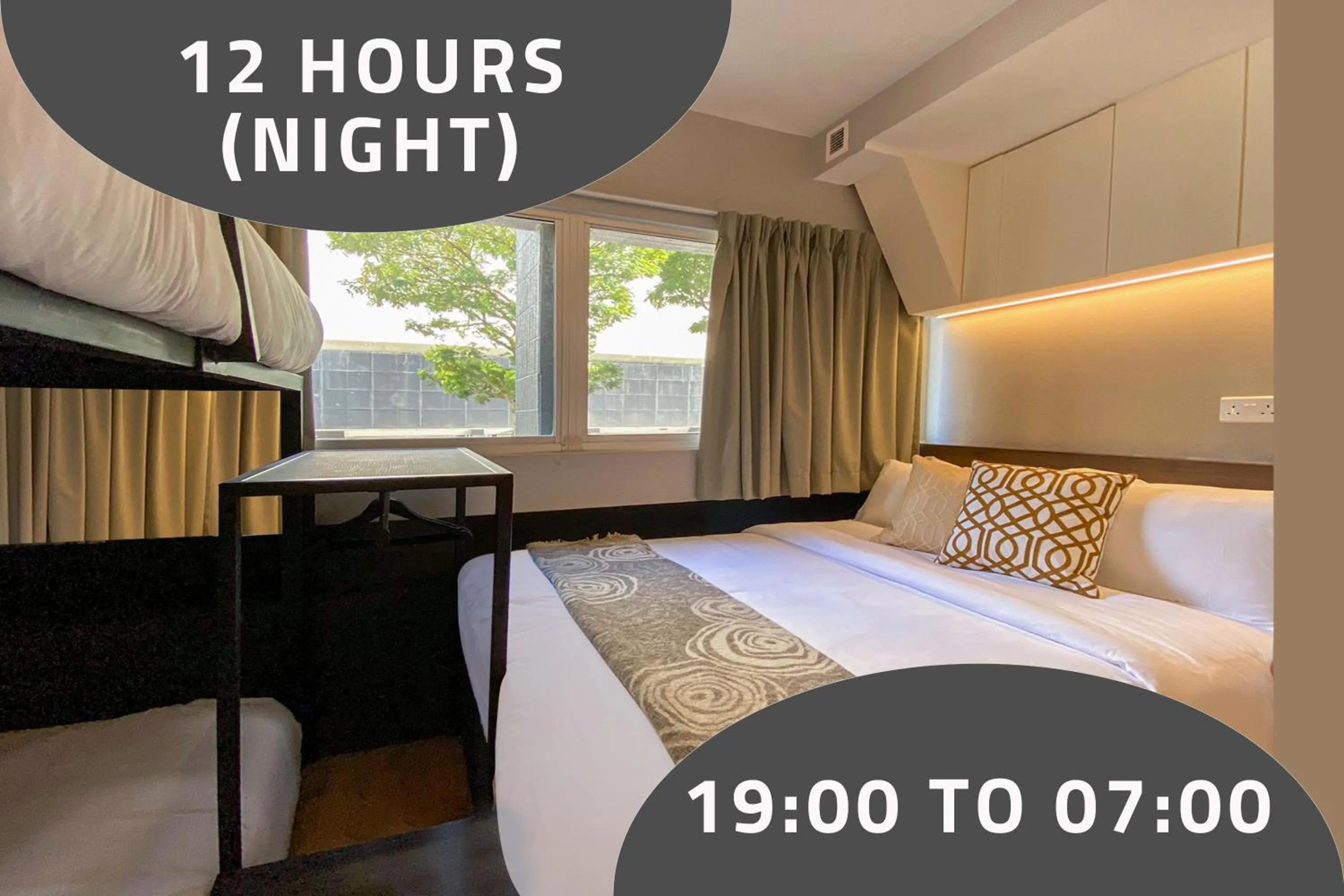 Photo of the whole room, Bed in ST Signature Bugis Beach, SHORT OVERNIGHT, 12 Hours, check in 7PM or 9PM