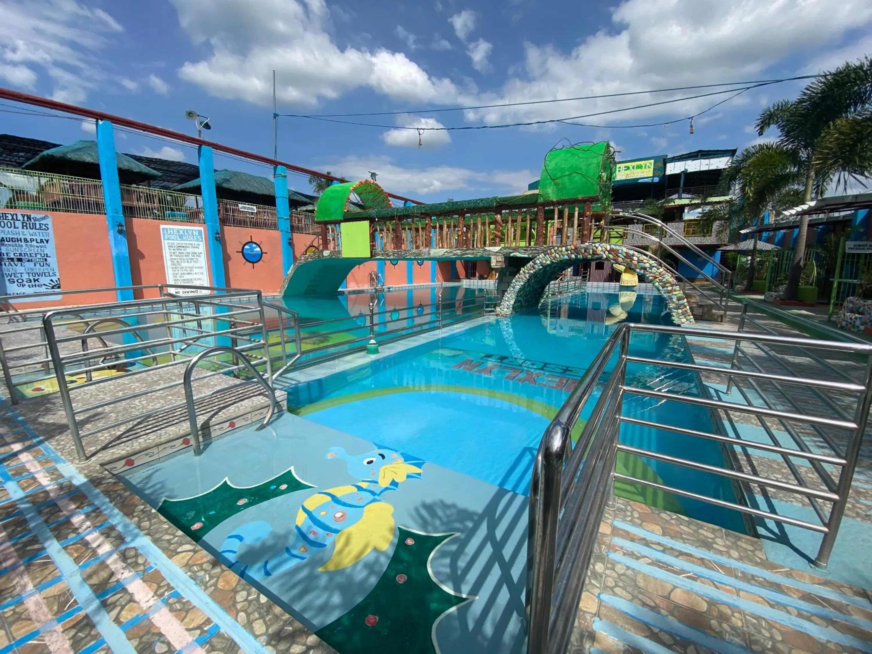 Aqua park in RedDoorz Plus @ Lhexlyn Resort San Narciso