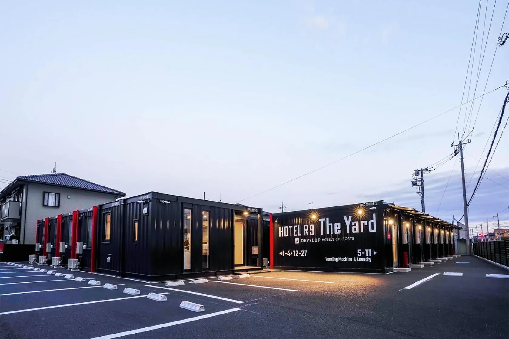 Property building in HOTEL R9 The Yard Yuki
