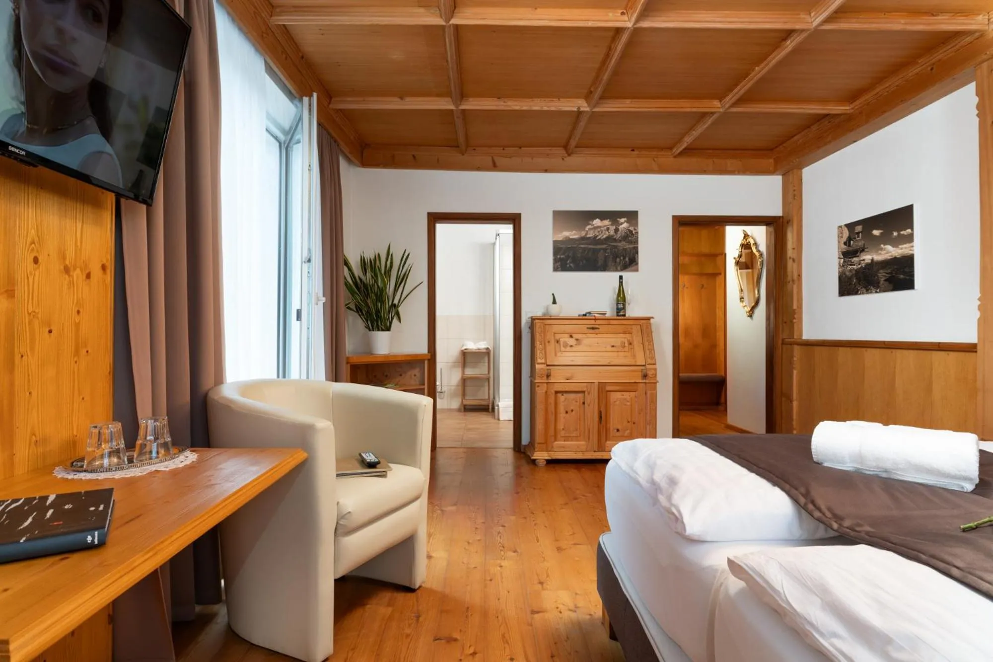 TV and multimedia, Bed in Landhaus St. Georg