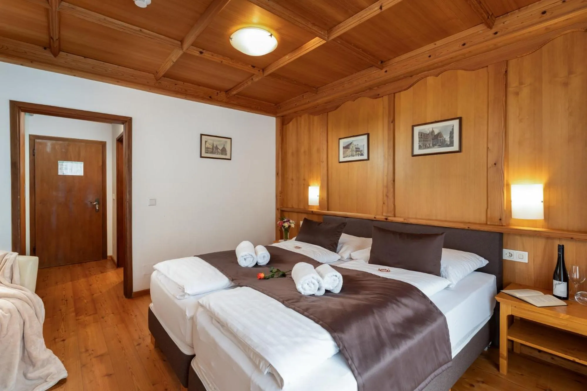 Bedroom, Bed in Landhaus St. Georg