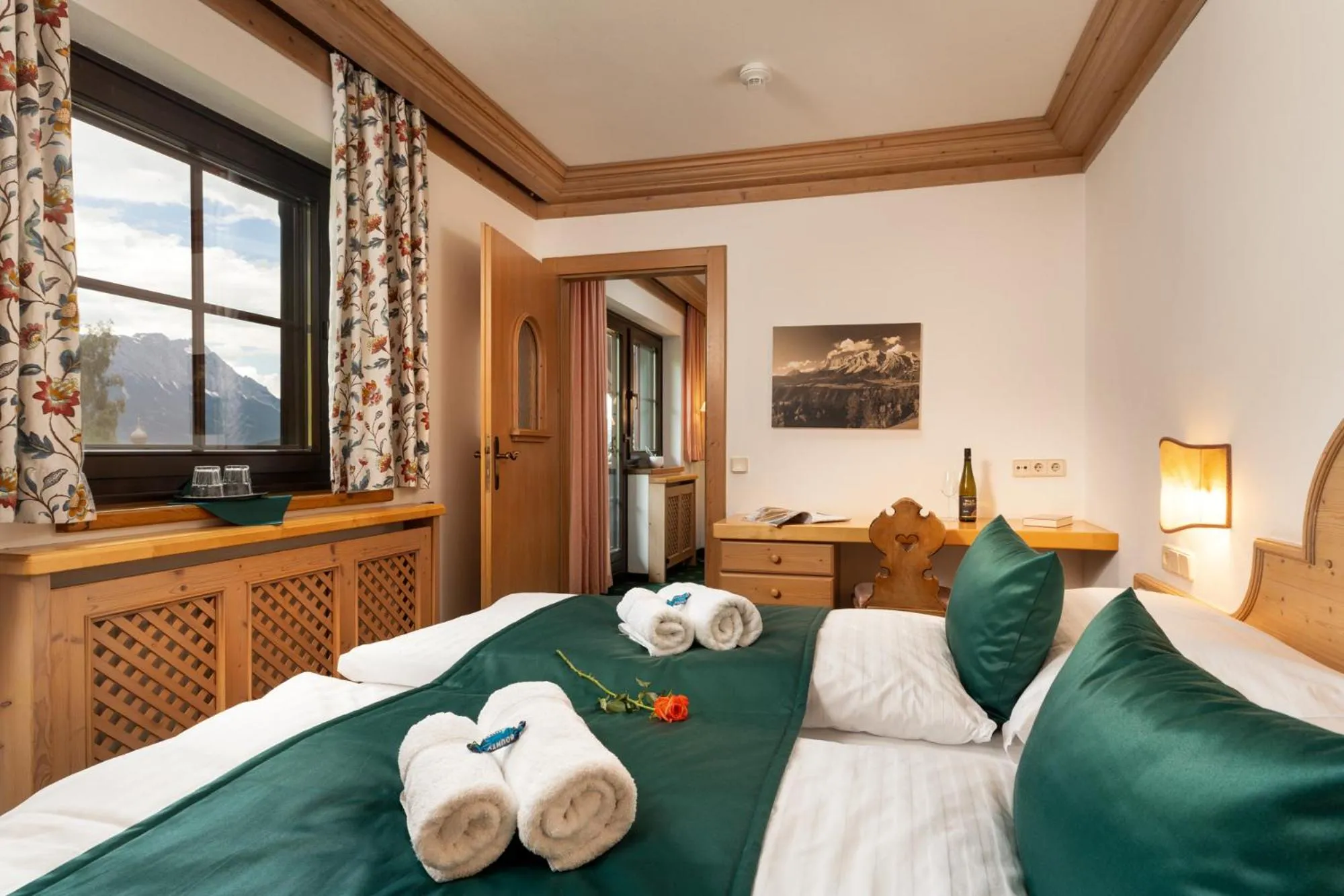 Bedroom, Bed in Landhaus St. Georg