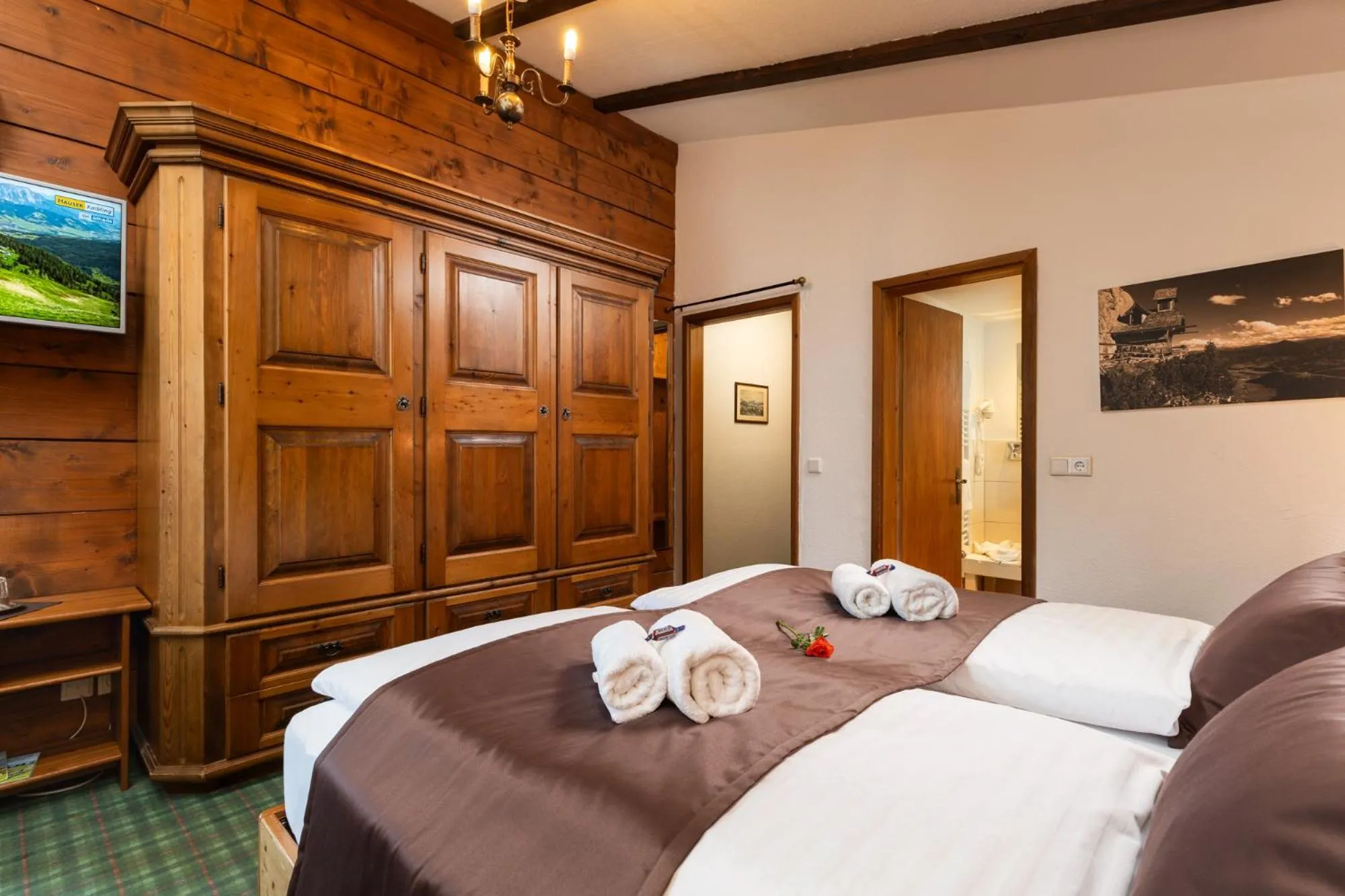 Bed in Landhaus St. Georg