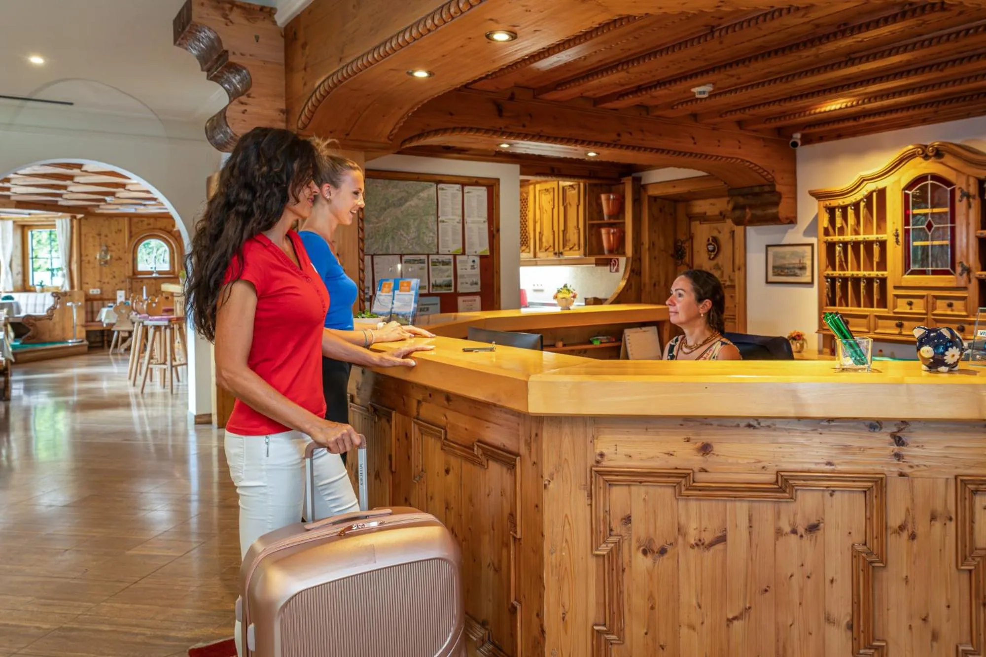 Lobby or reception in Landhaus St. Georg