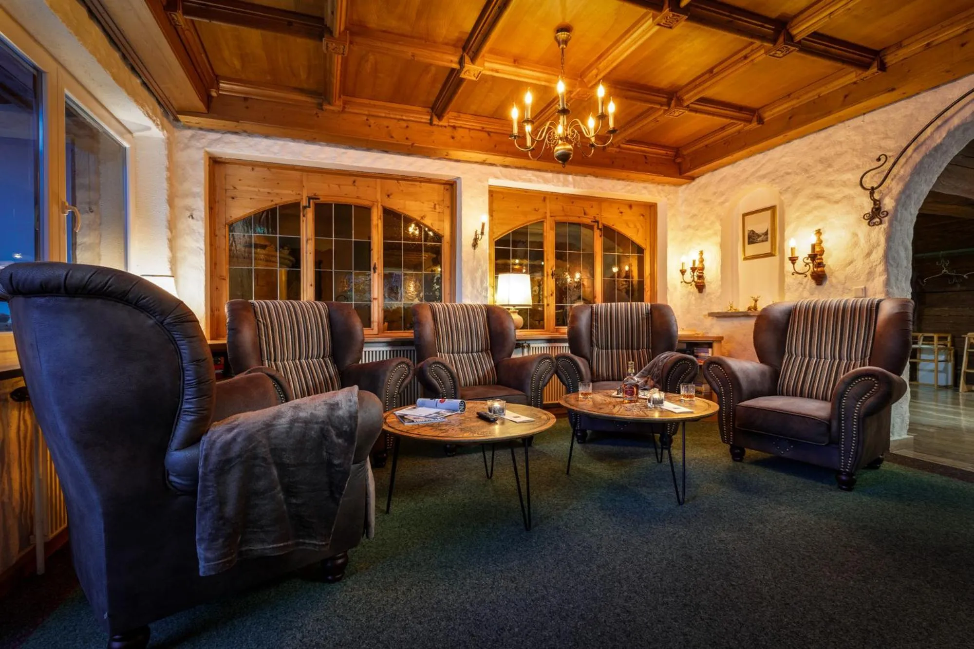 Communal lounge/ TV room in Landhaus St. Georg