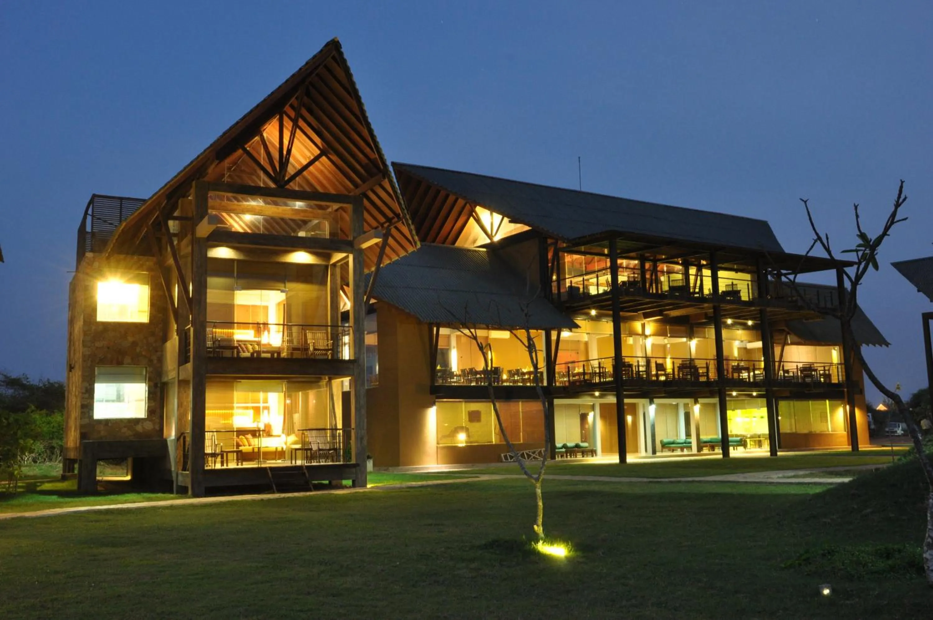 Facade/entrance in Laya Safari Resorts & Spa