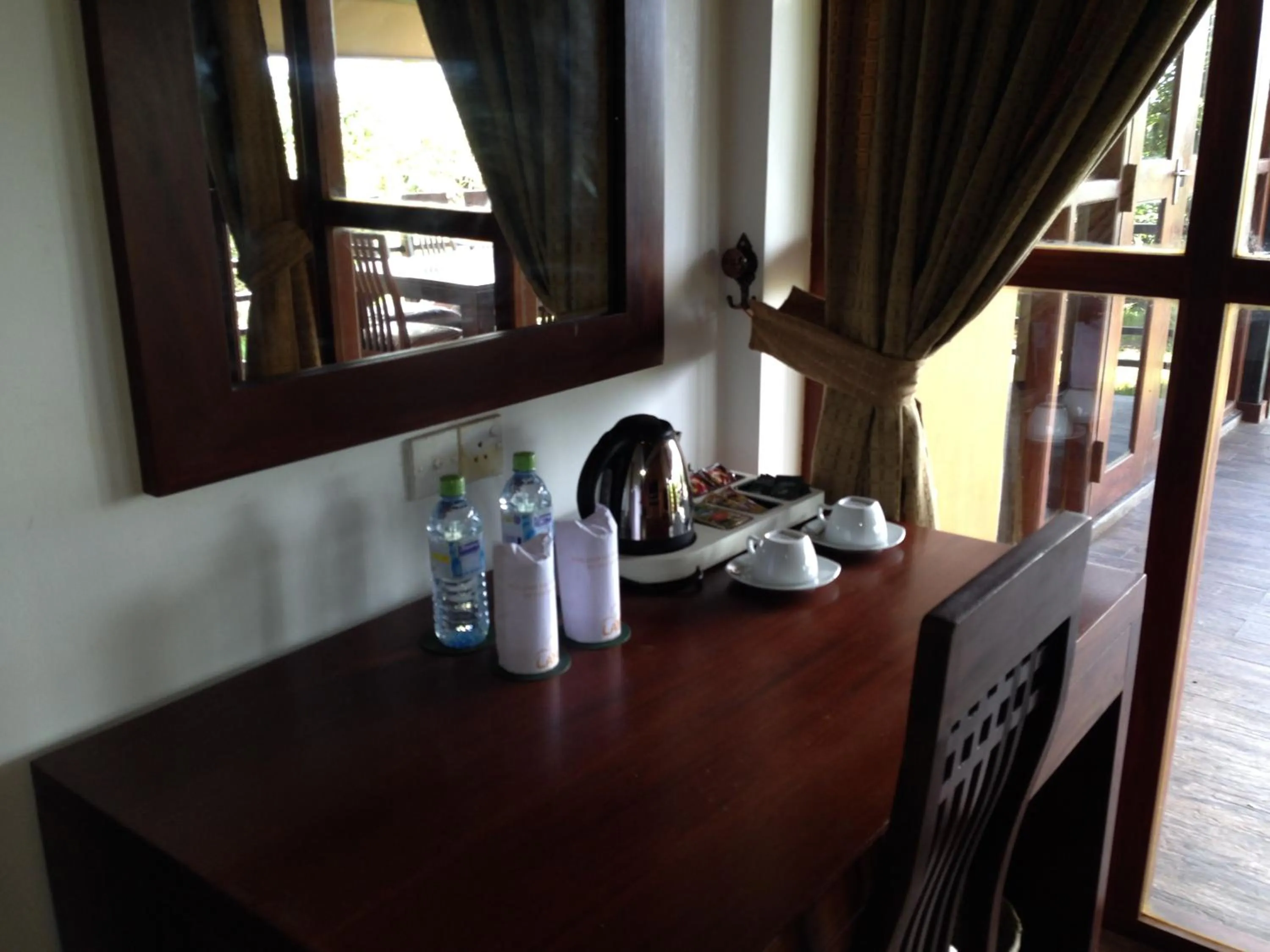Coffee/tea facilities in Laya Safari Resorts & Spa