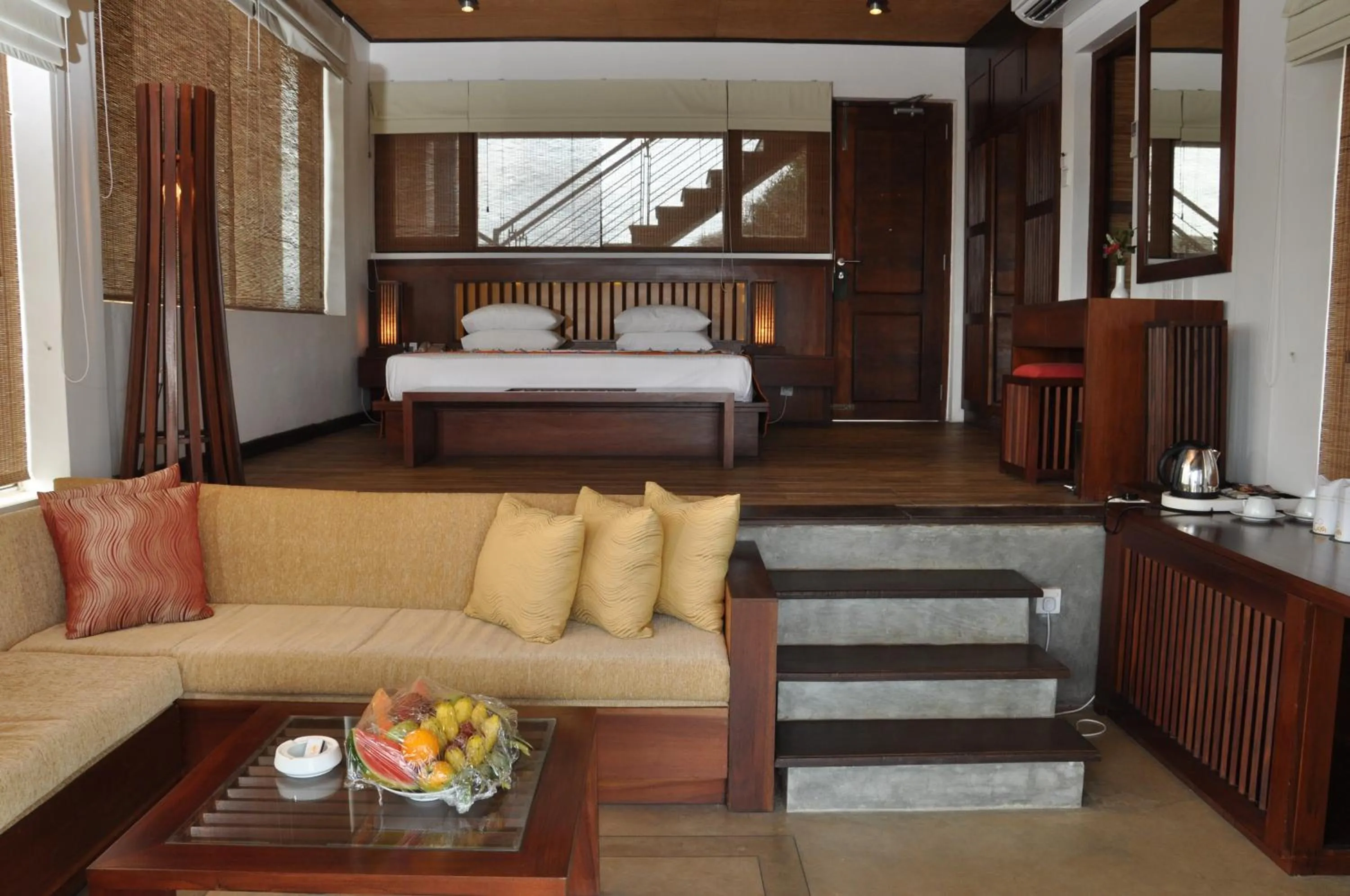Photo of the whole room, Bed in Laya Safari Resorts & Spa