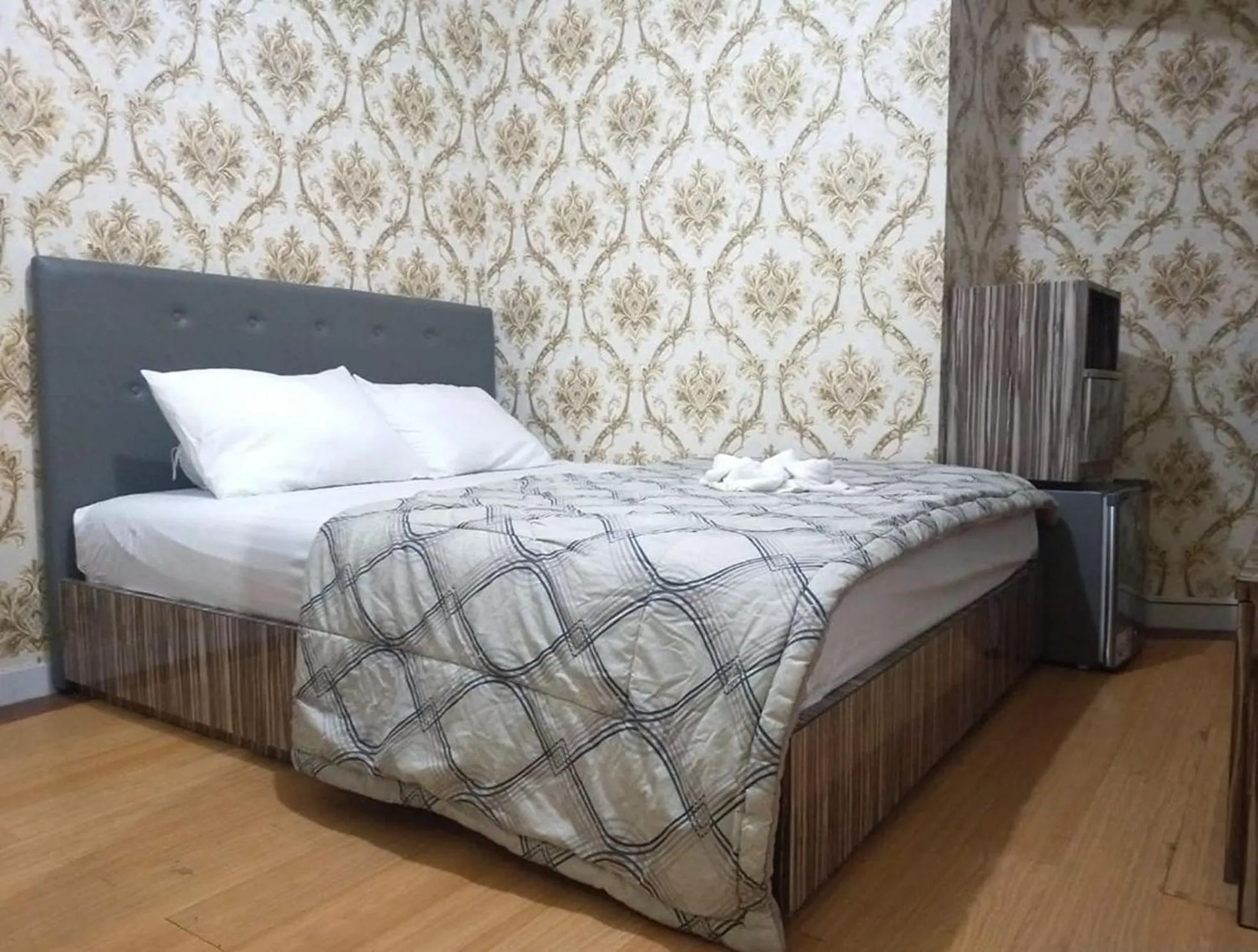 Bed in Aesthetic Room