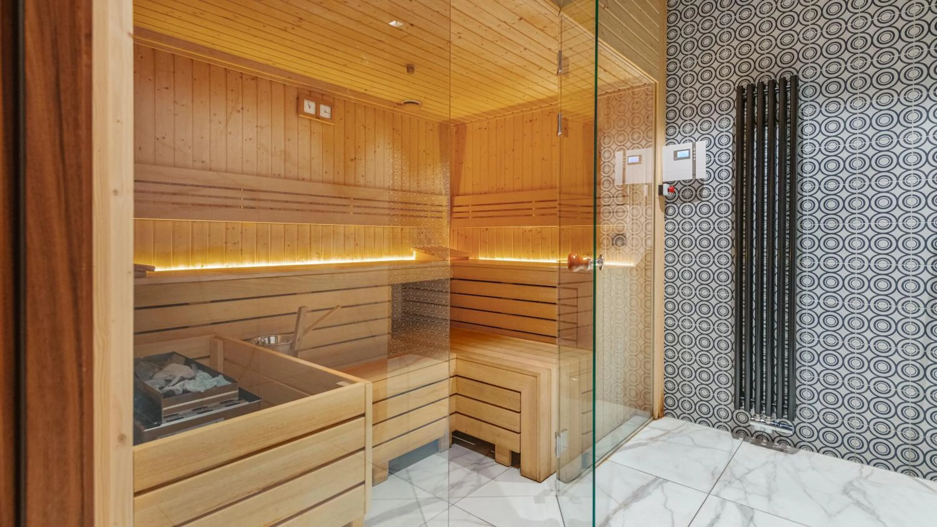 Sauna, Bed in Nadmotławie z sauną, Sun & Snow