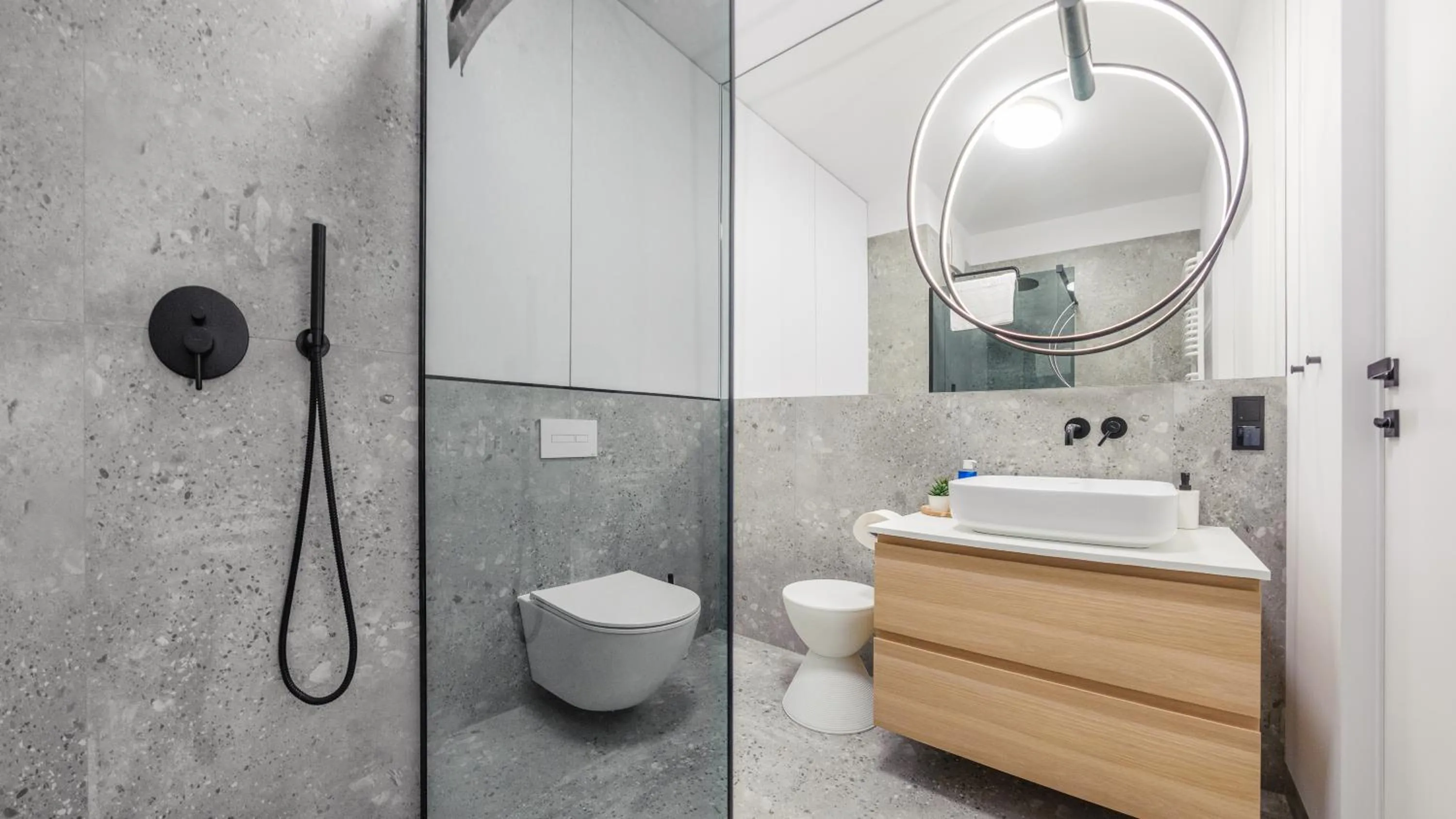 Bathroom in Nadmotławie z sauną, Sun & Snow