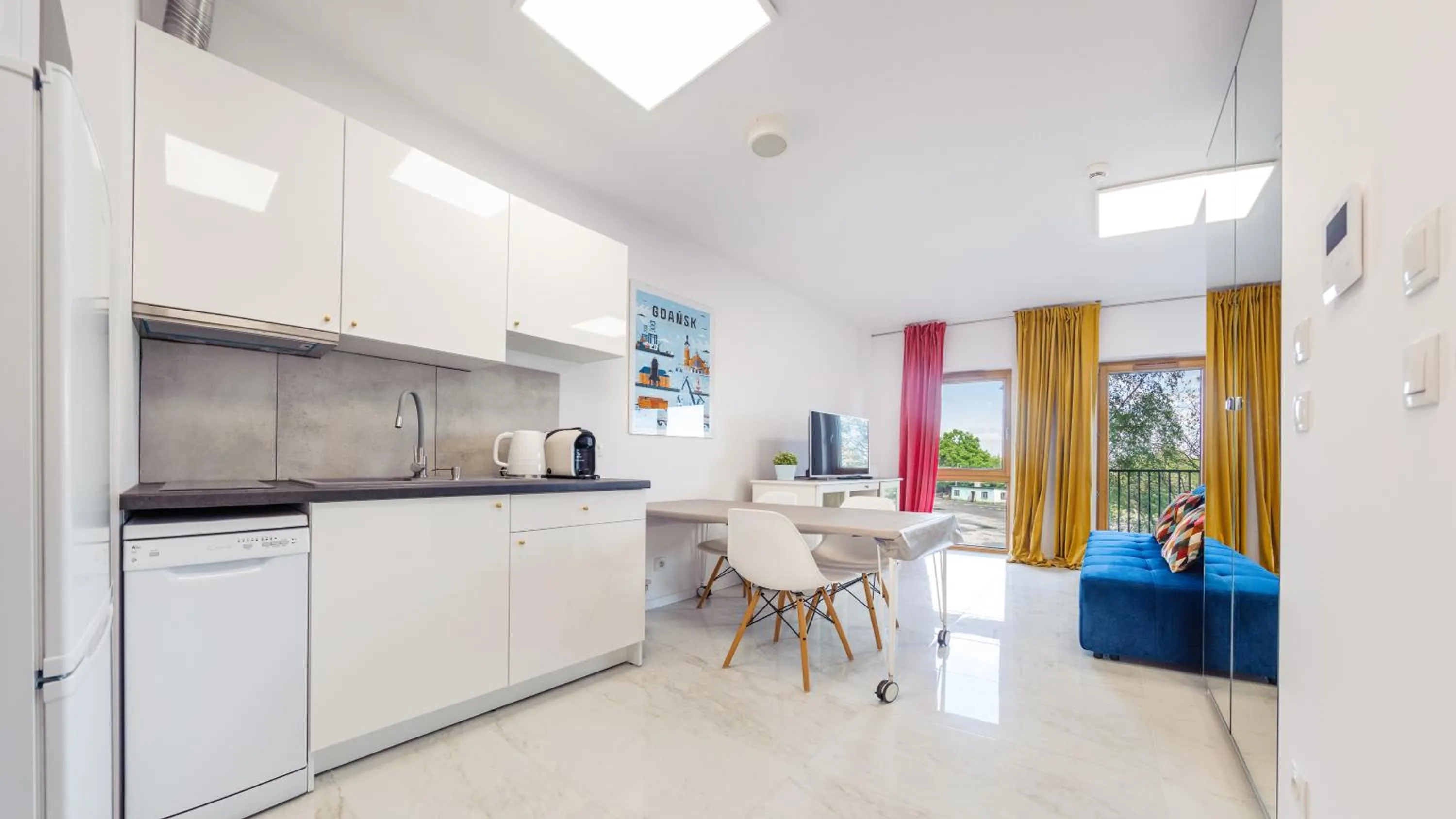 Kitchen or kitchenette in Nadmotławie z sauną, Sun & Snow