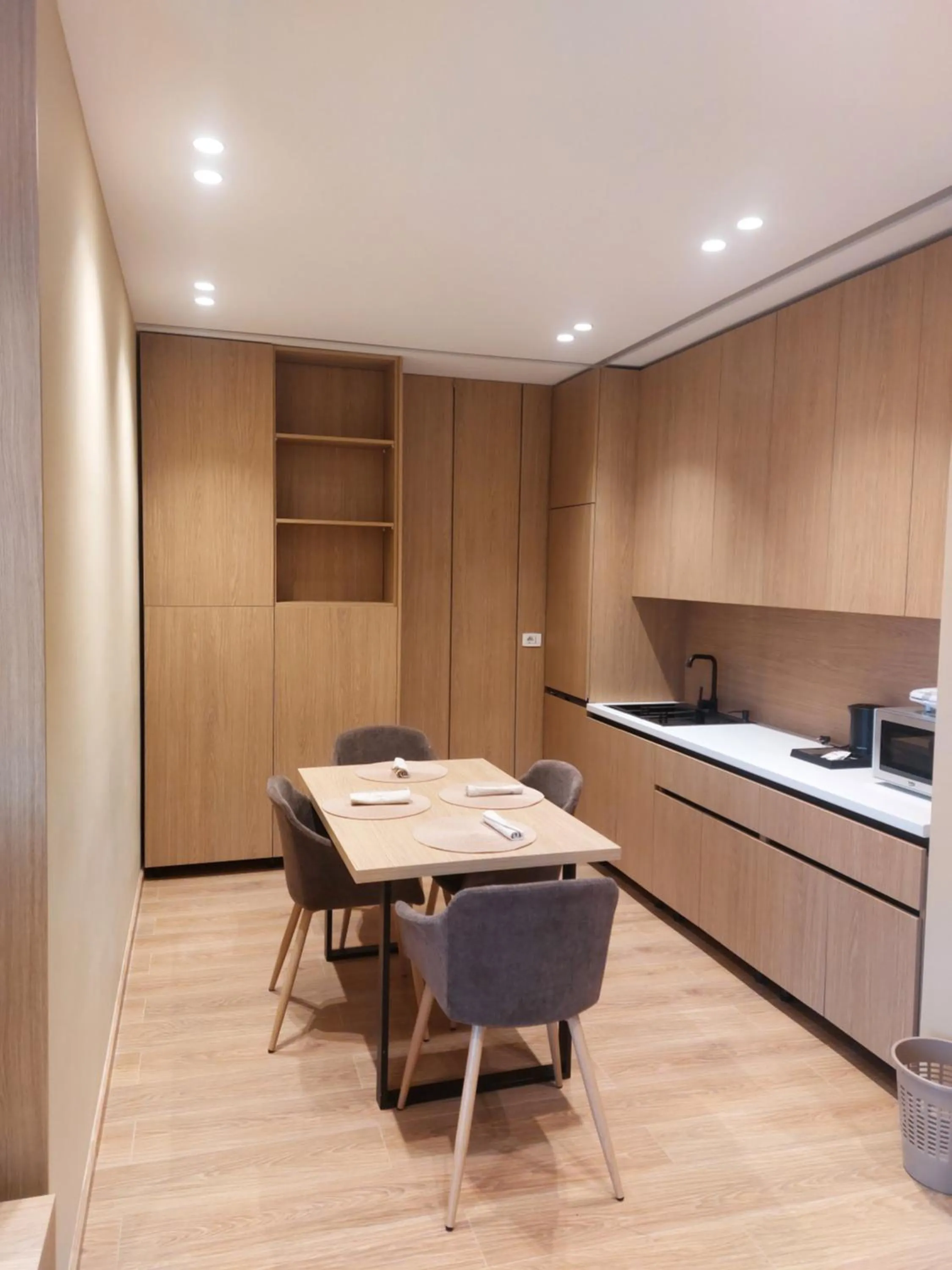 Kitchen or kitchenette in Mulaj Hotel