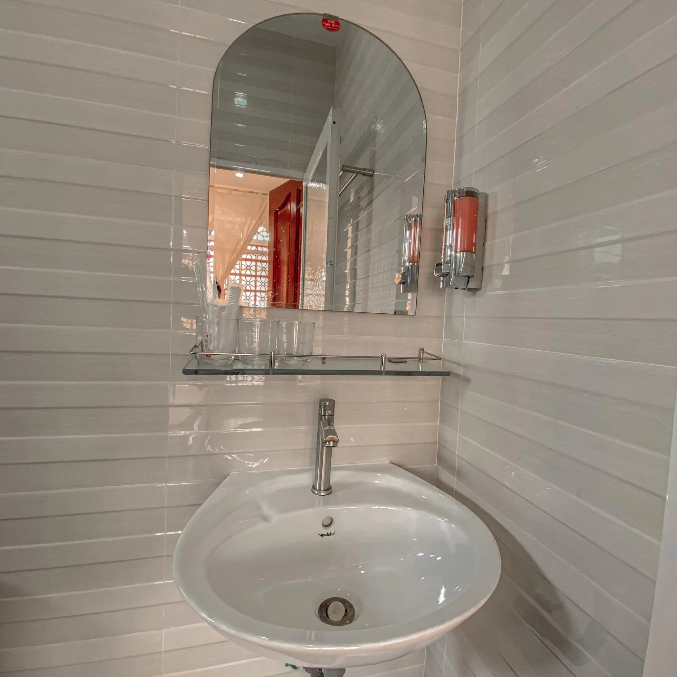 Bathroom in Mekong 69 Hostel