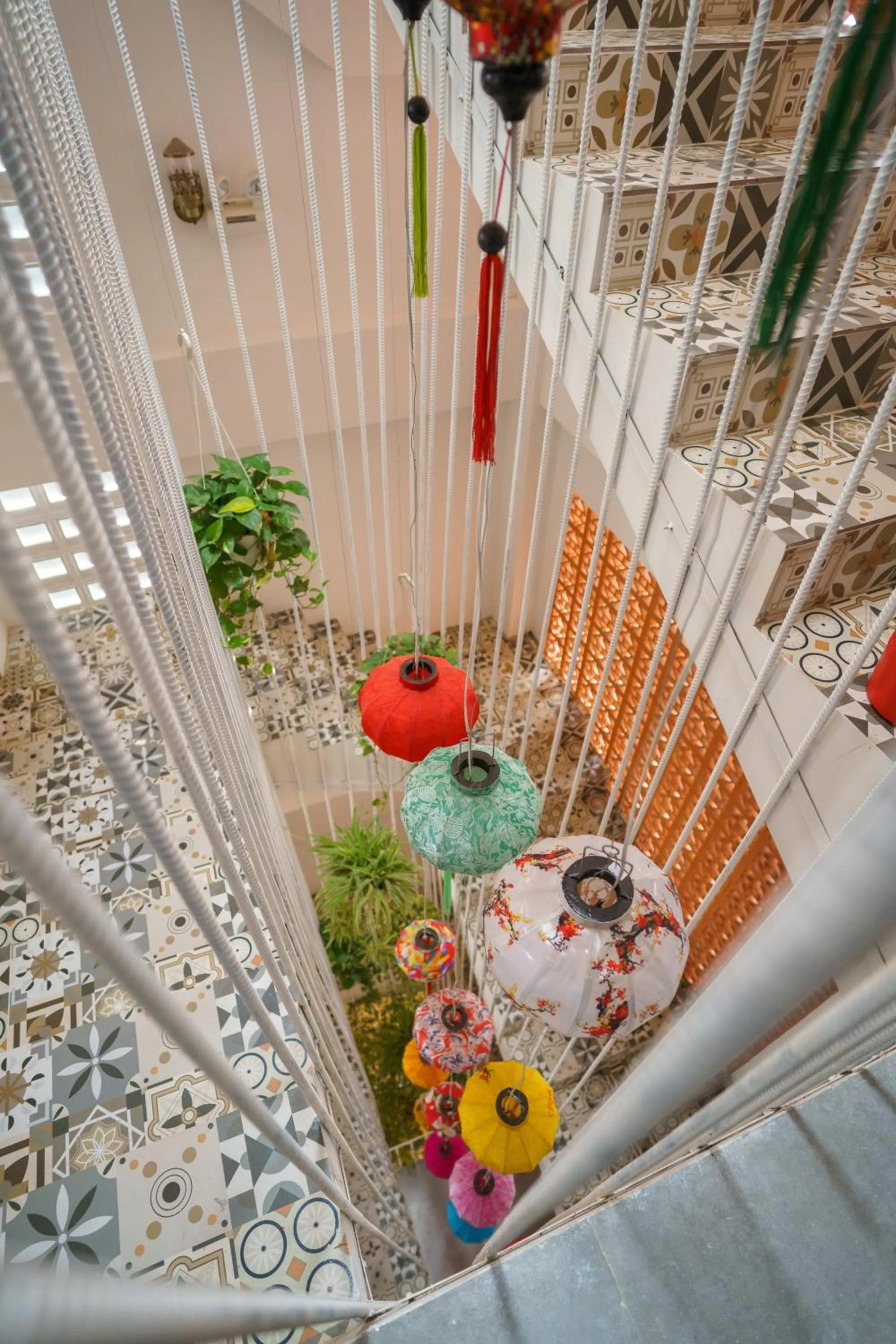 Patio in Mekong 69 Hostel