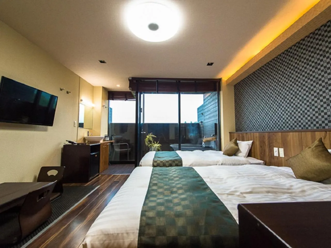 Bed in LiVEMAX RESORT Kinugawa