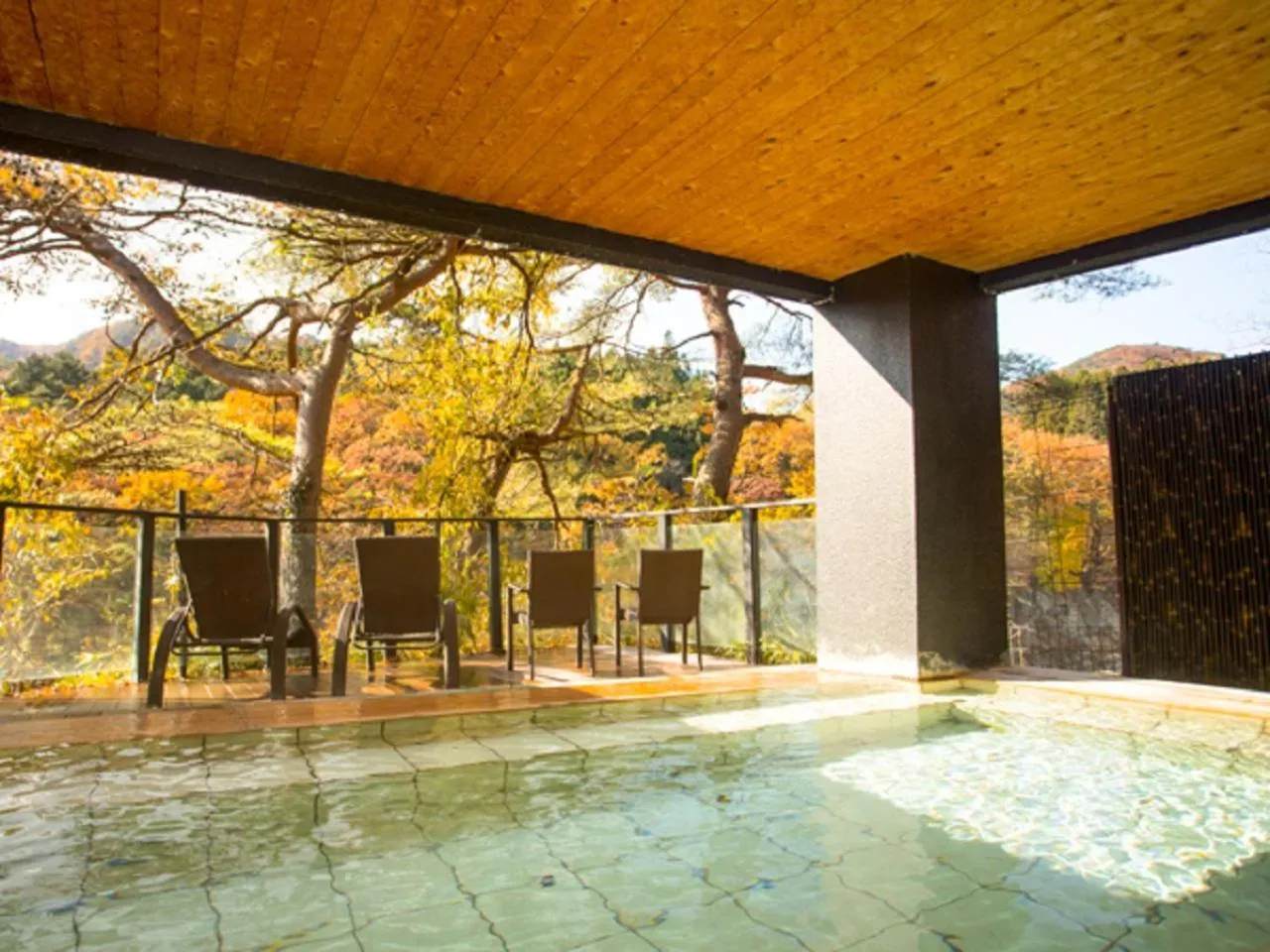 Open Air Bath in LiVEMAX RESORT Kinugawa