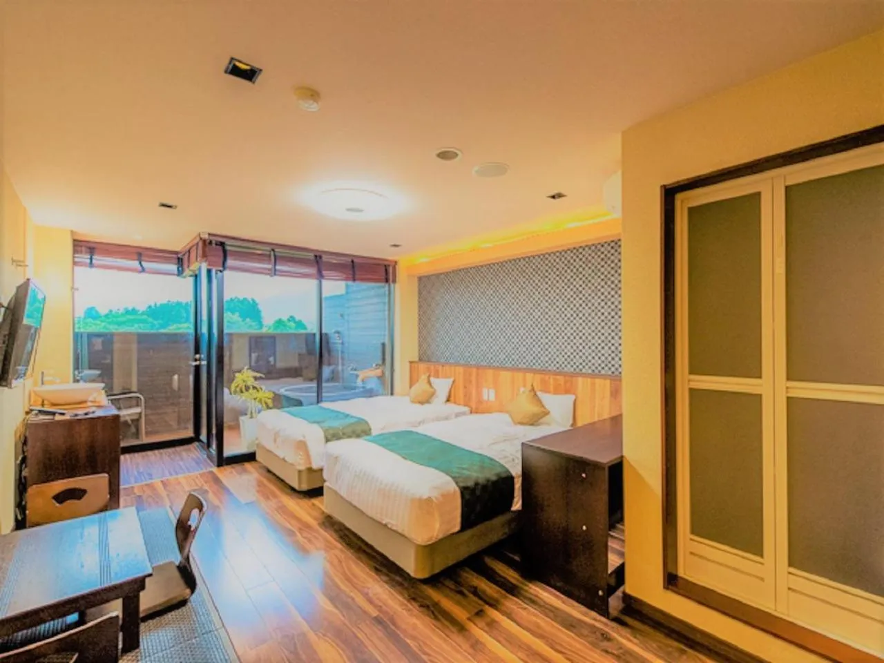 Bedroom, Bed in LiVEMAX RESORT Kinugawa