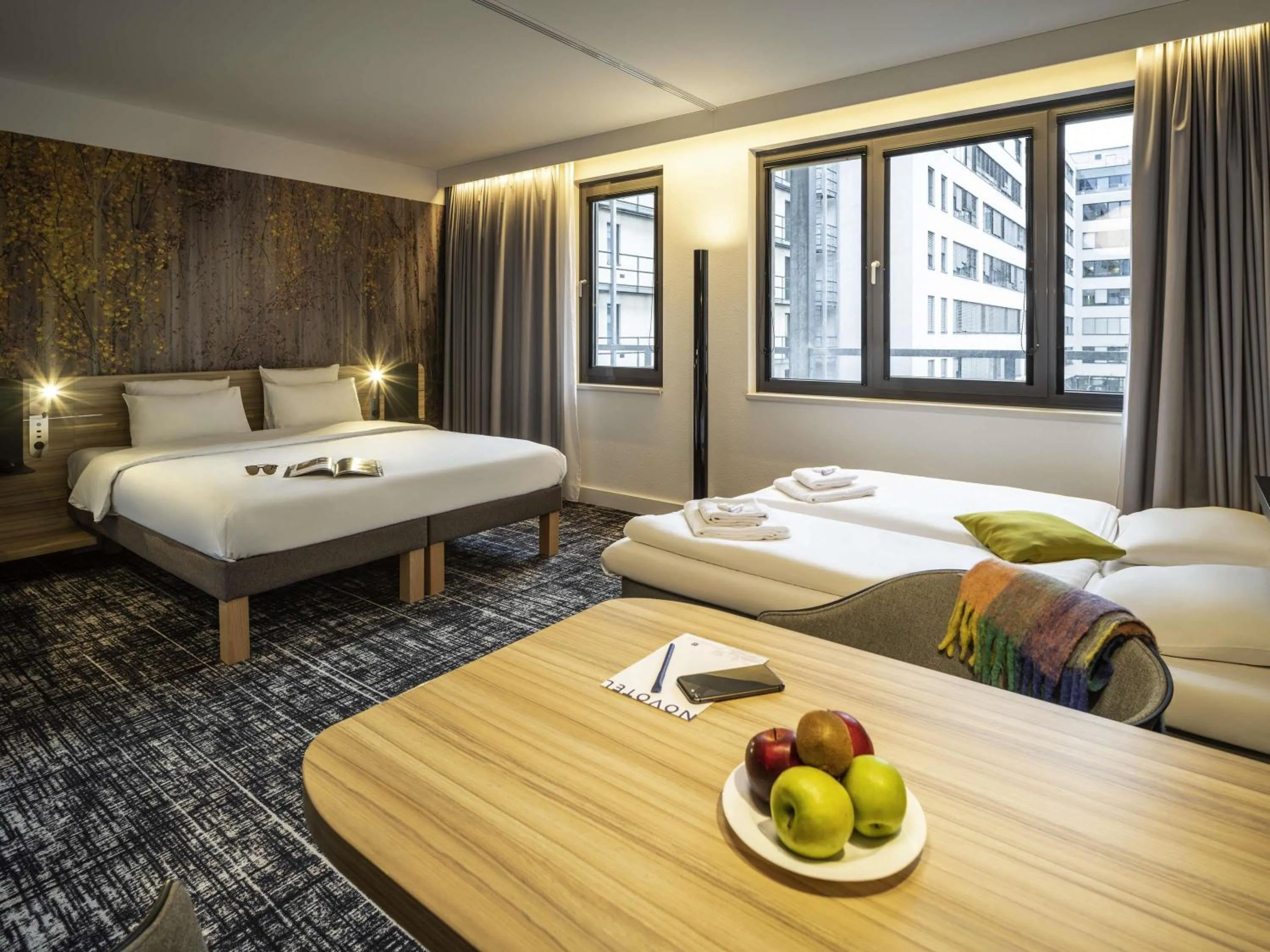 Bedroom, Bed in Novotel Suites Wien City Donau