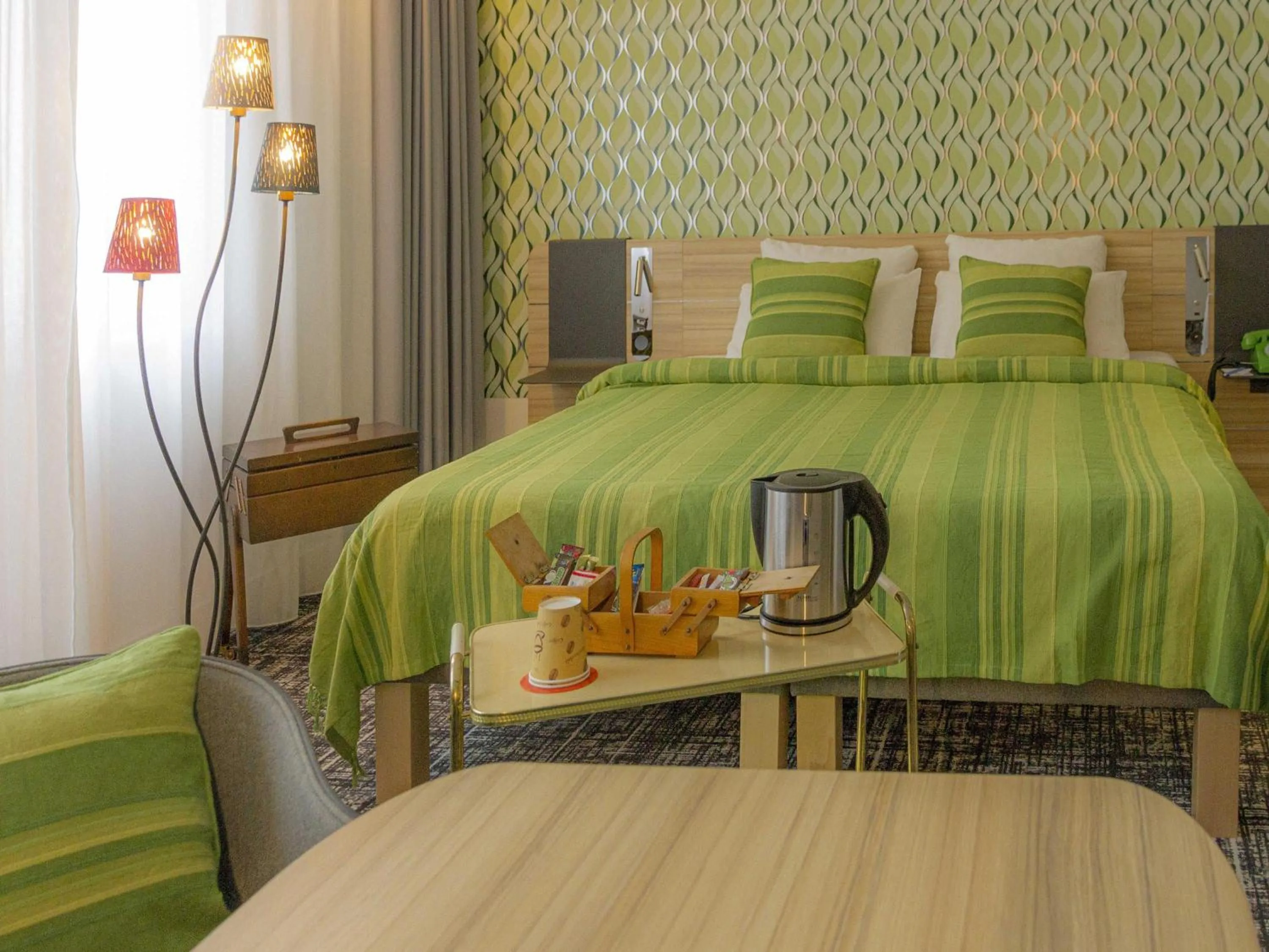 Bedroom, Bed in Novotel Suites Wien City Donau