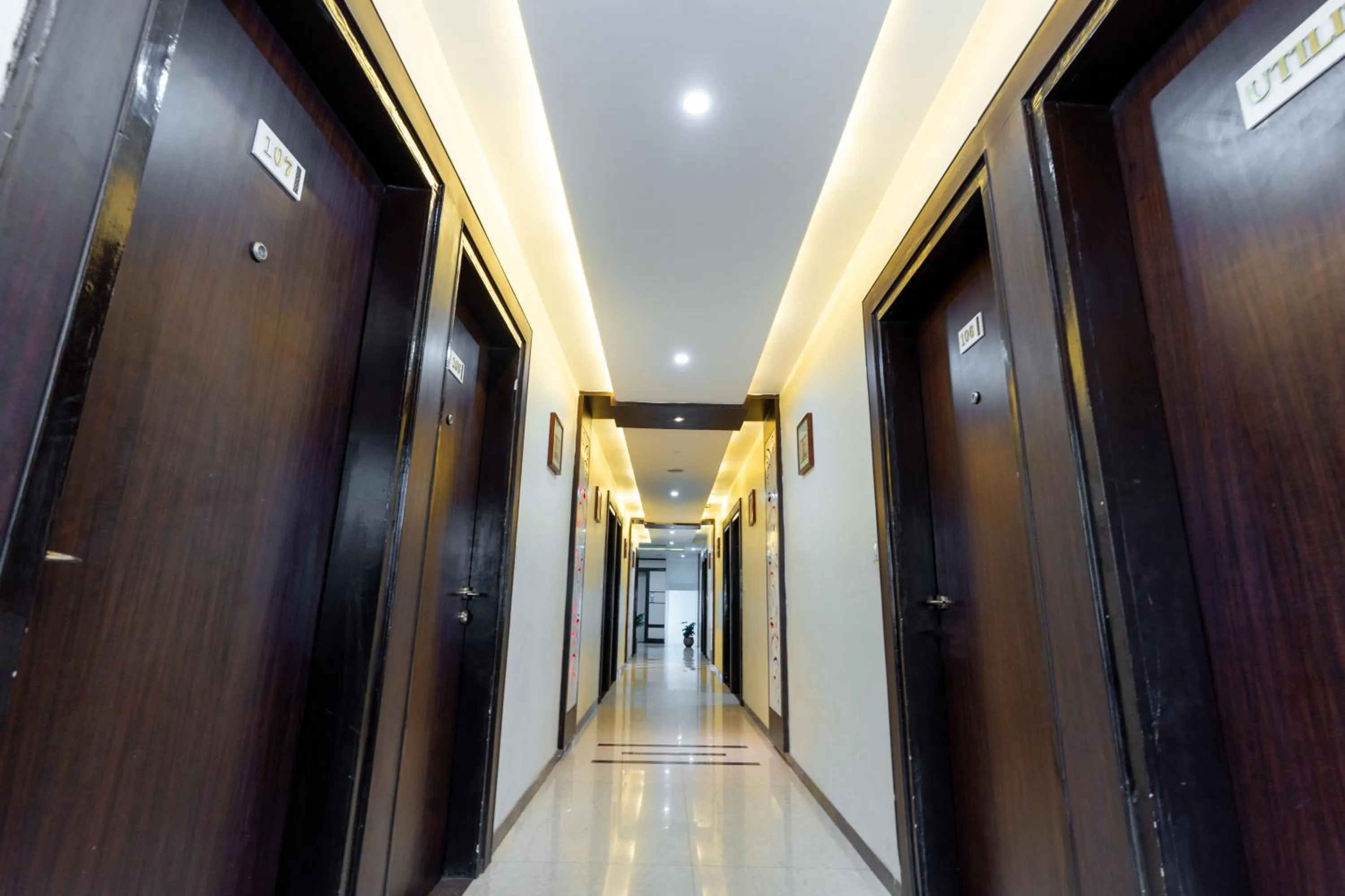 Floor plan in Hotel Krishna by KeyMagics