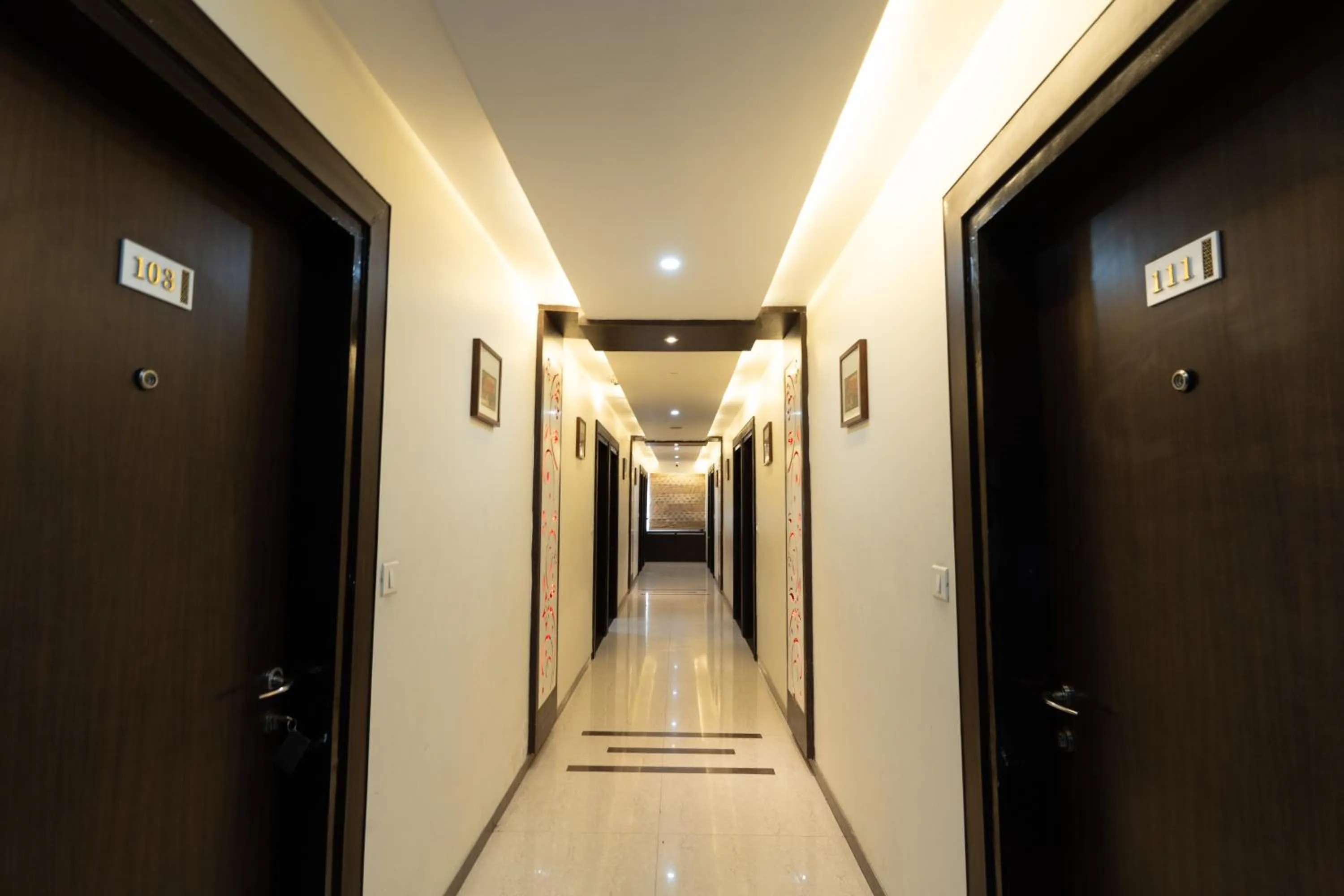 Floor plan in Hotel Krishna by KeyMagics