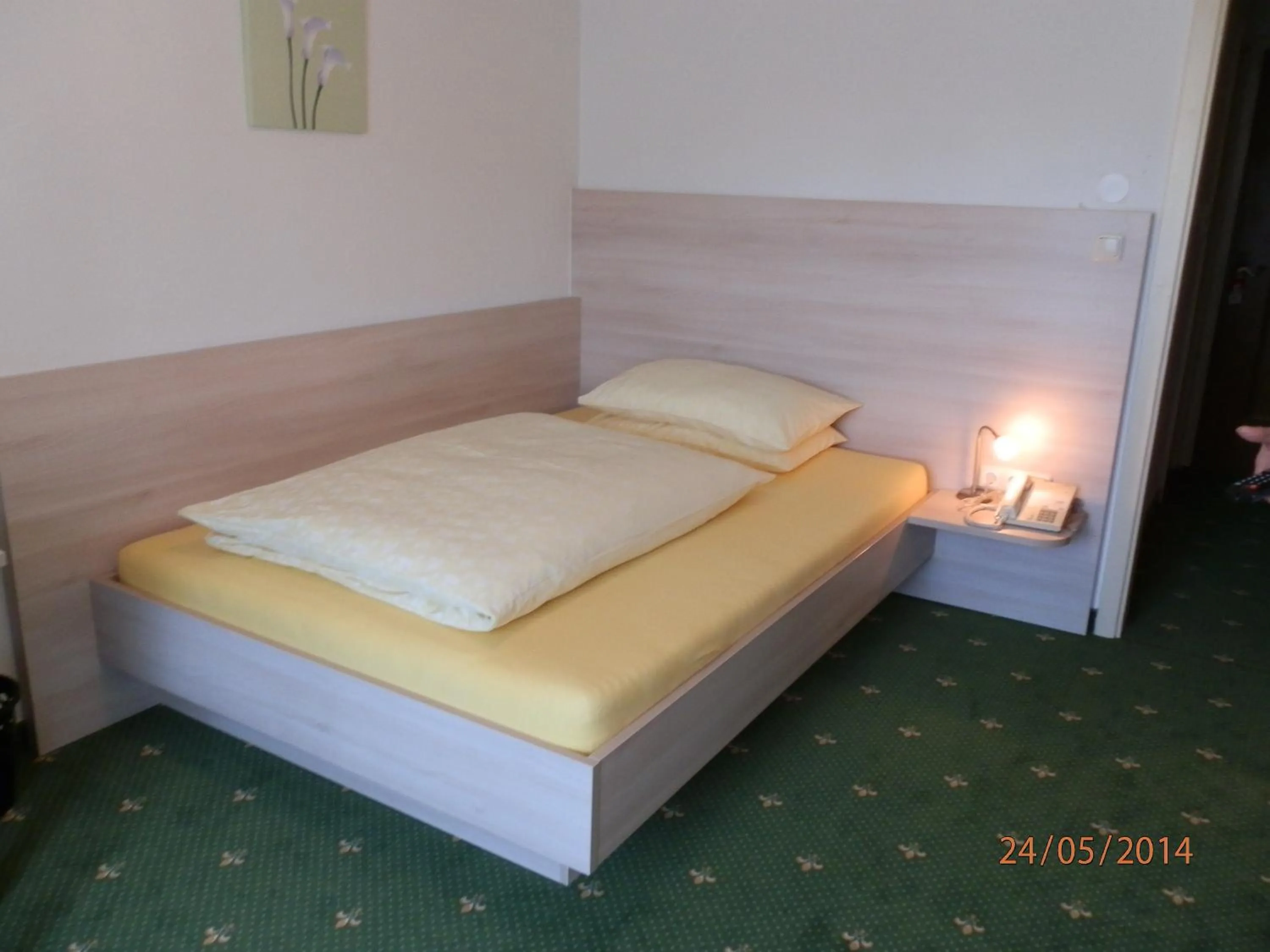 Decorative detail, Bed in Pension Gstrein