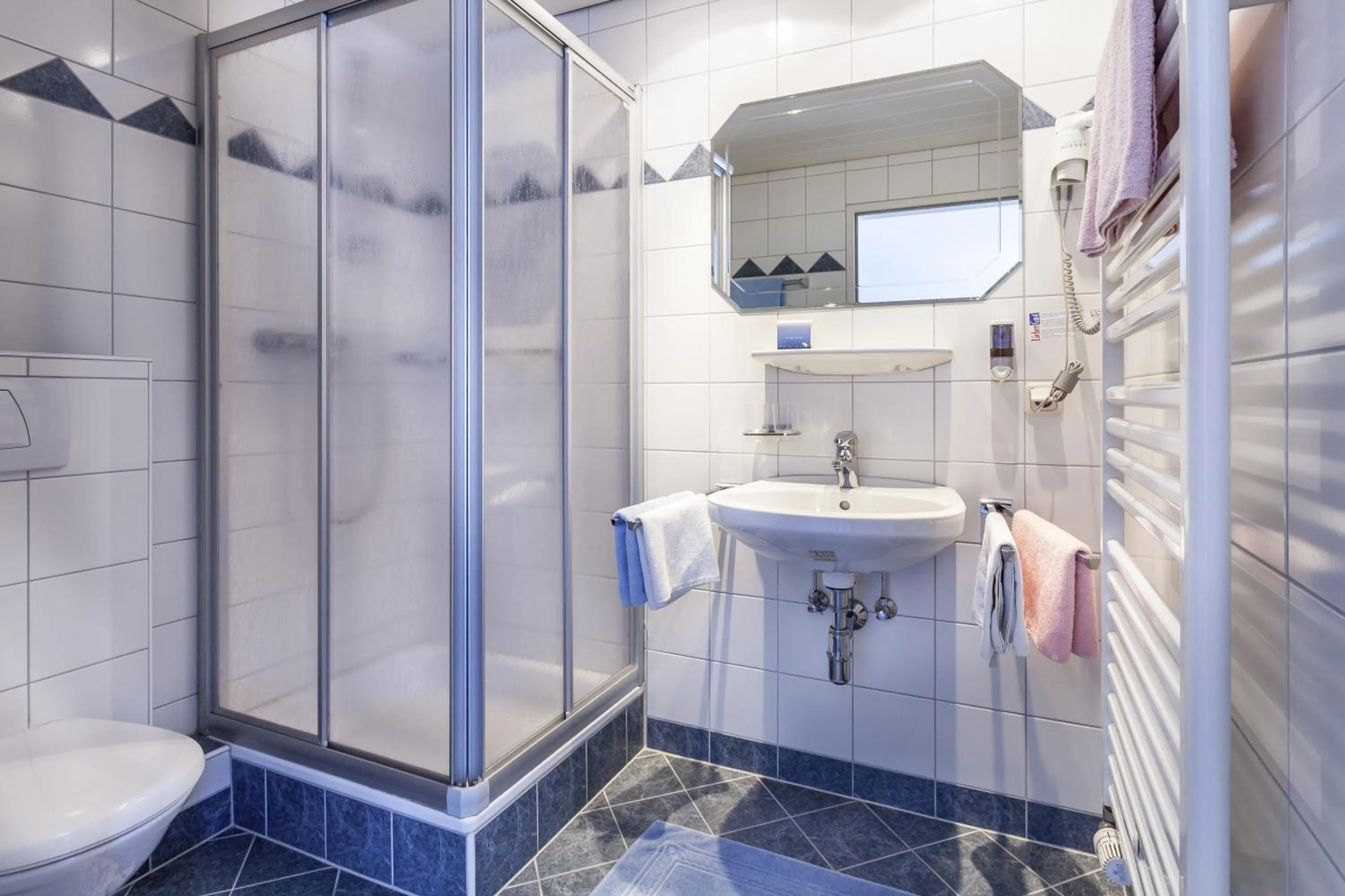 Shower in Pension Gstrein