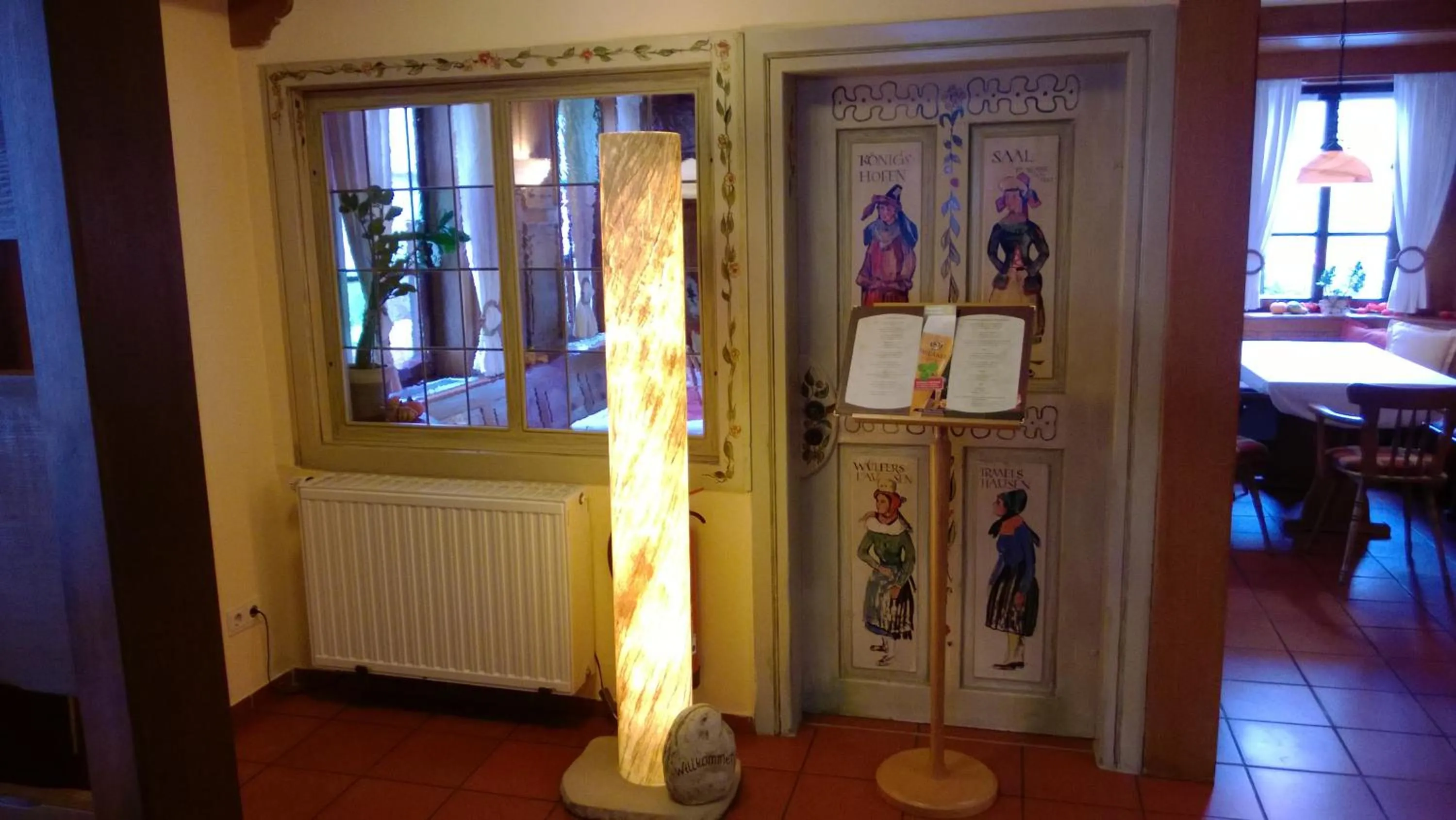 Decorative detail in Landhotel Vierjahreszeiten