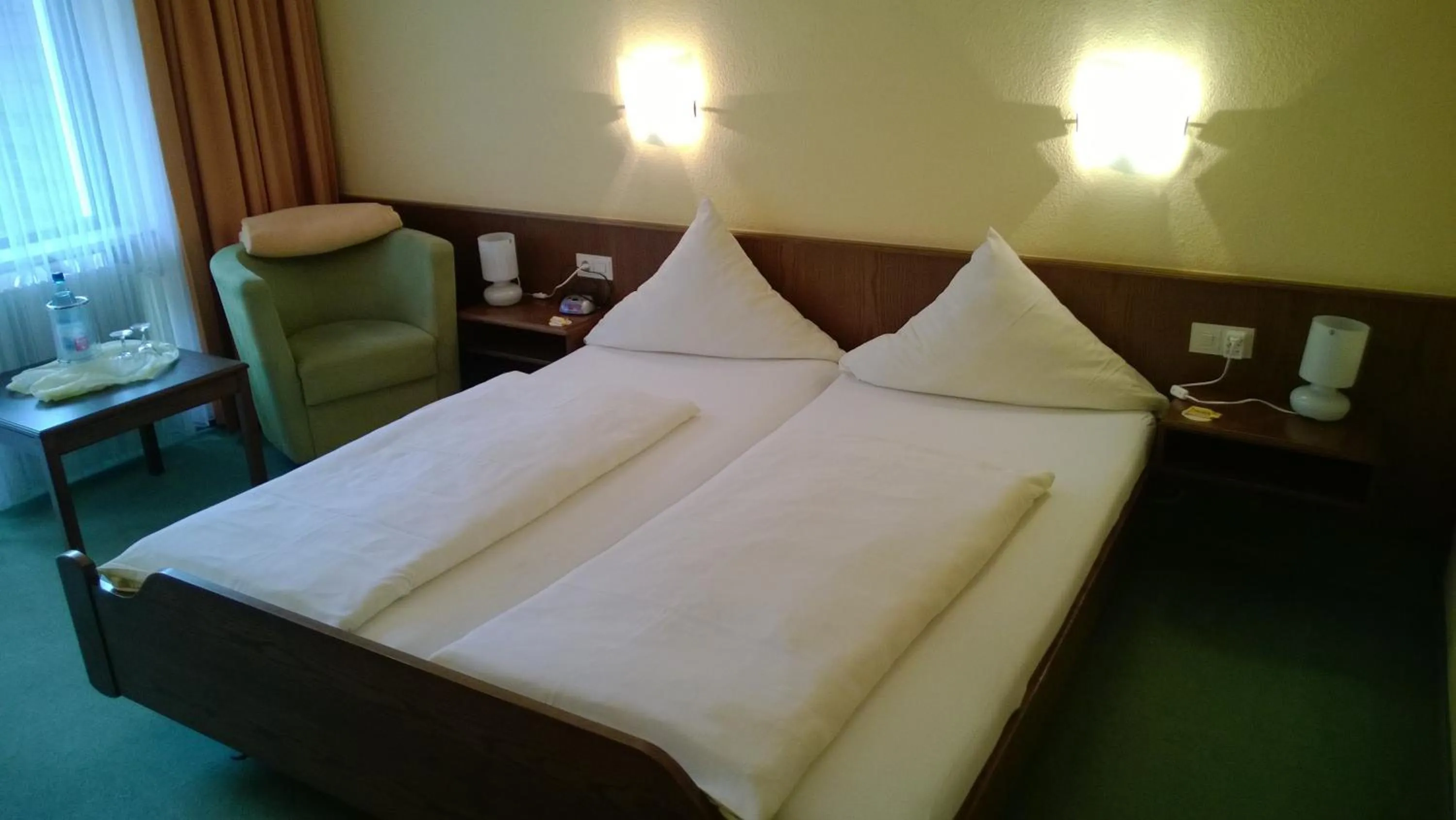 Bed in Landhotel Vierjahreszeiten