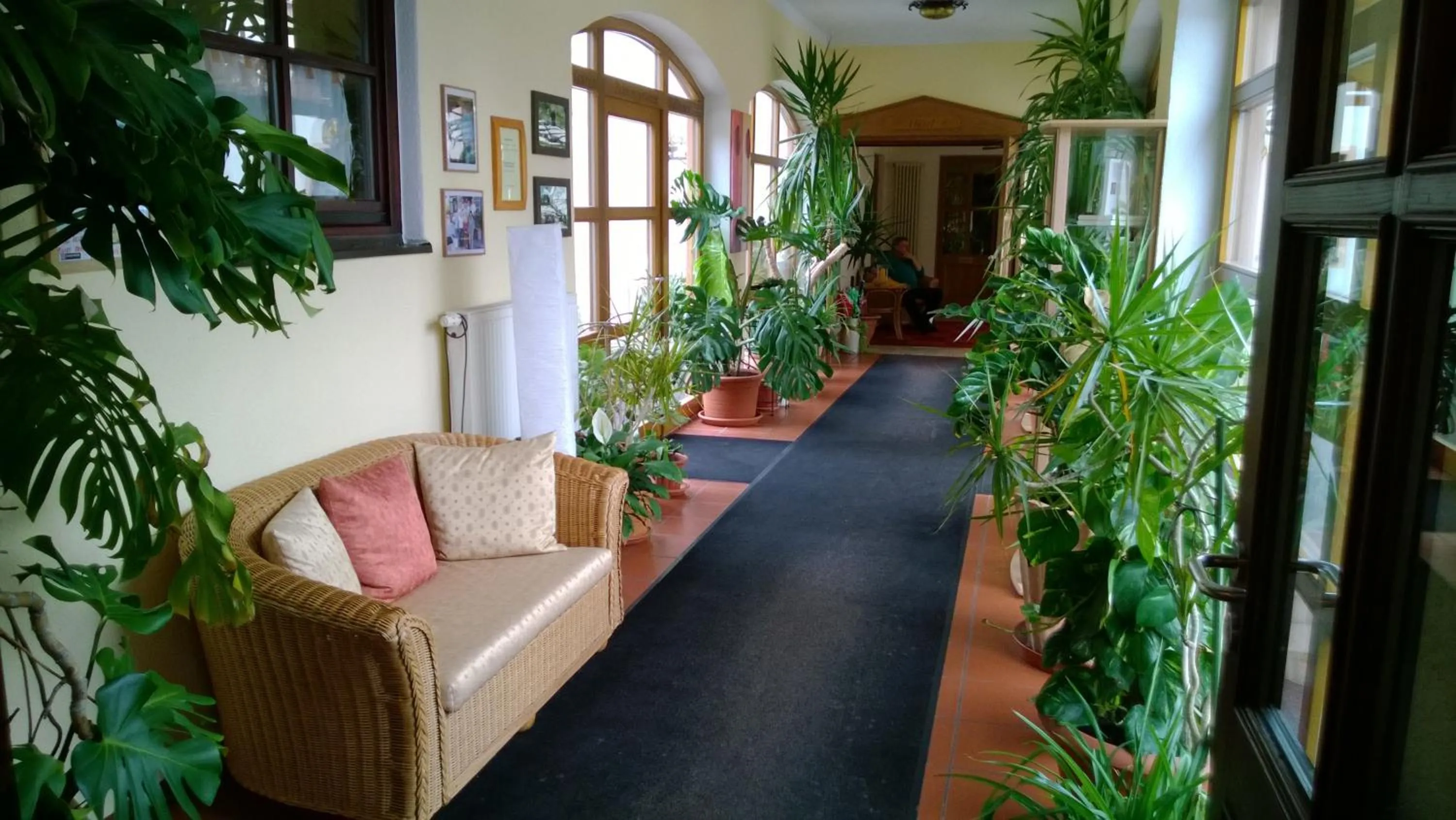 Lobby or reception in Landhotel Vierjahreszeiten