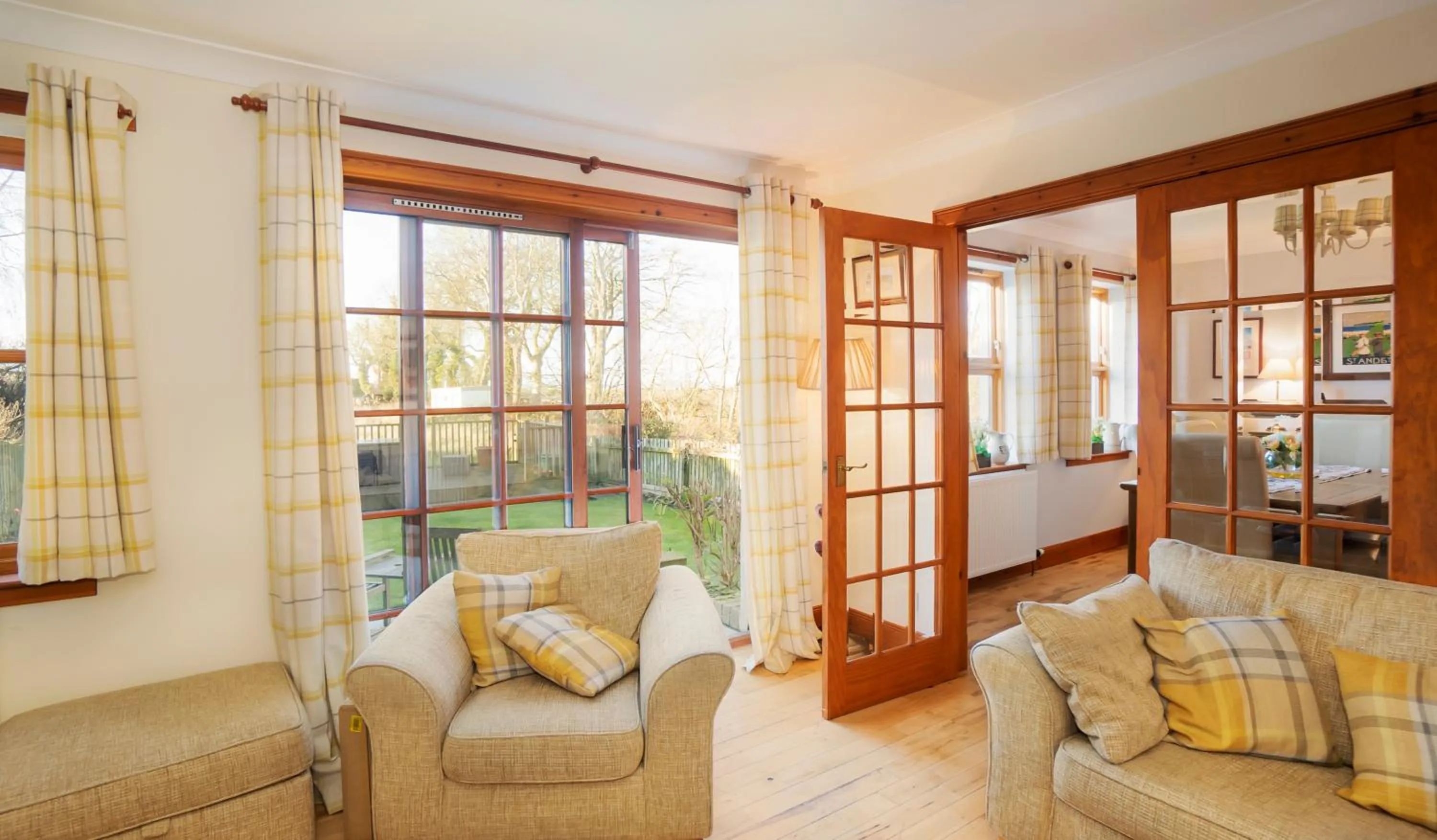 Living room in Osborne Steading