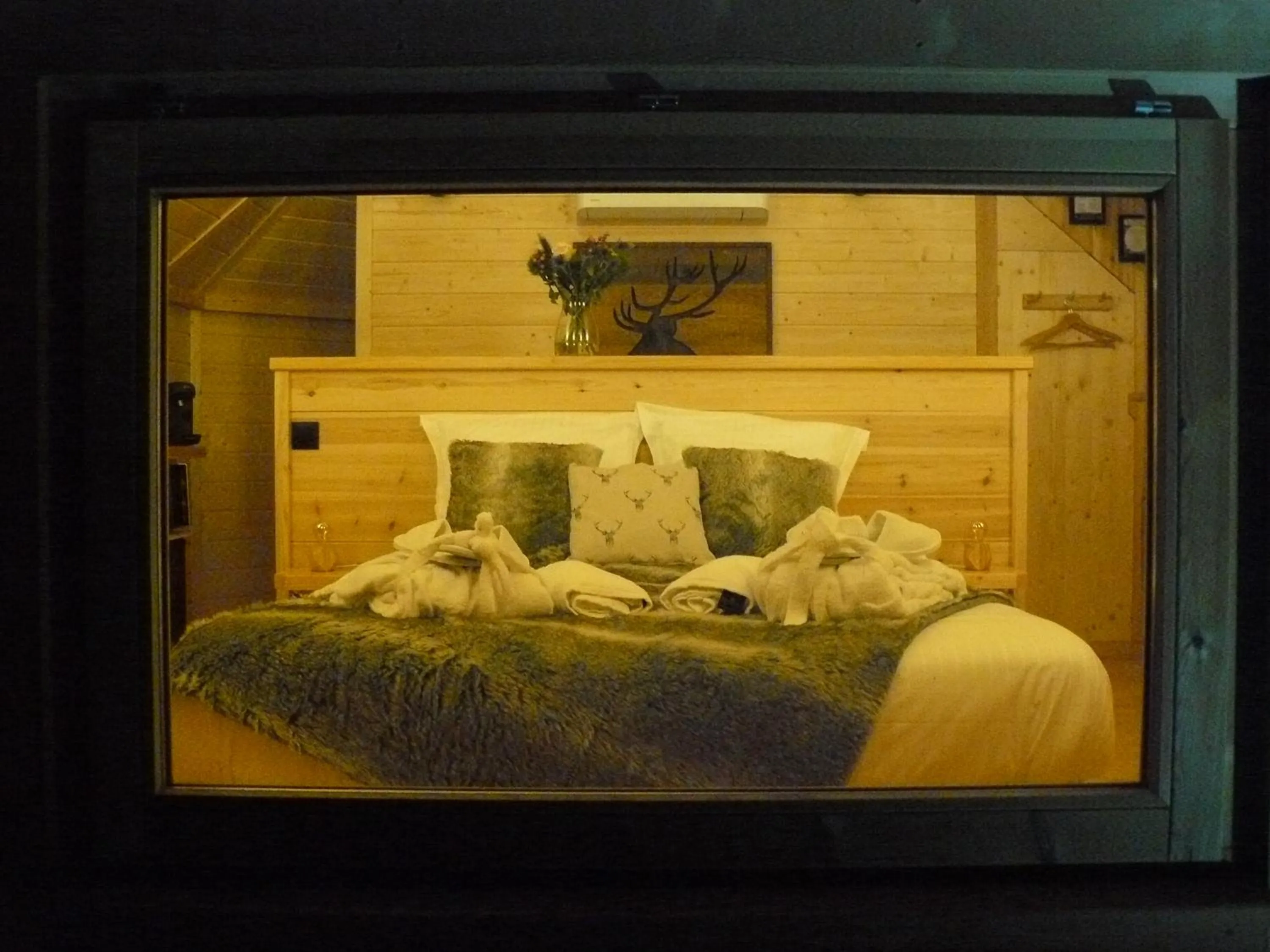 Bed in Cabane Spa belle étoile