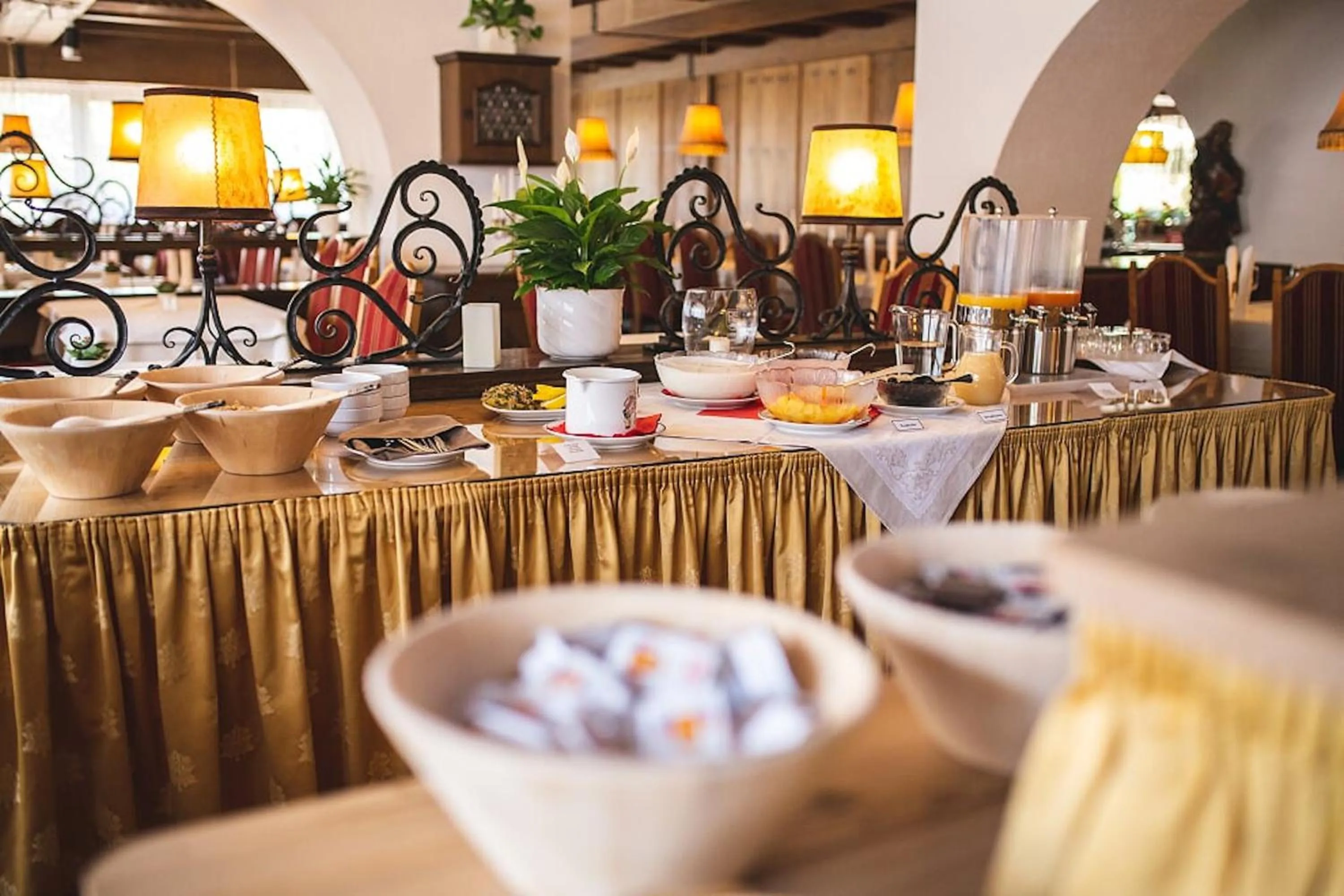 Buffet breakfast in Hotel Donnerhof