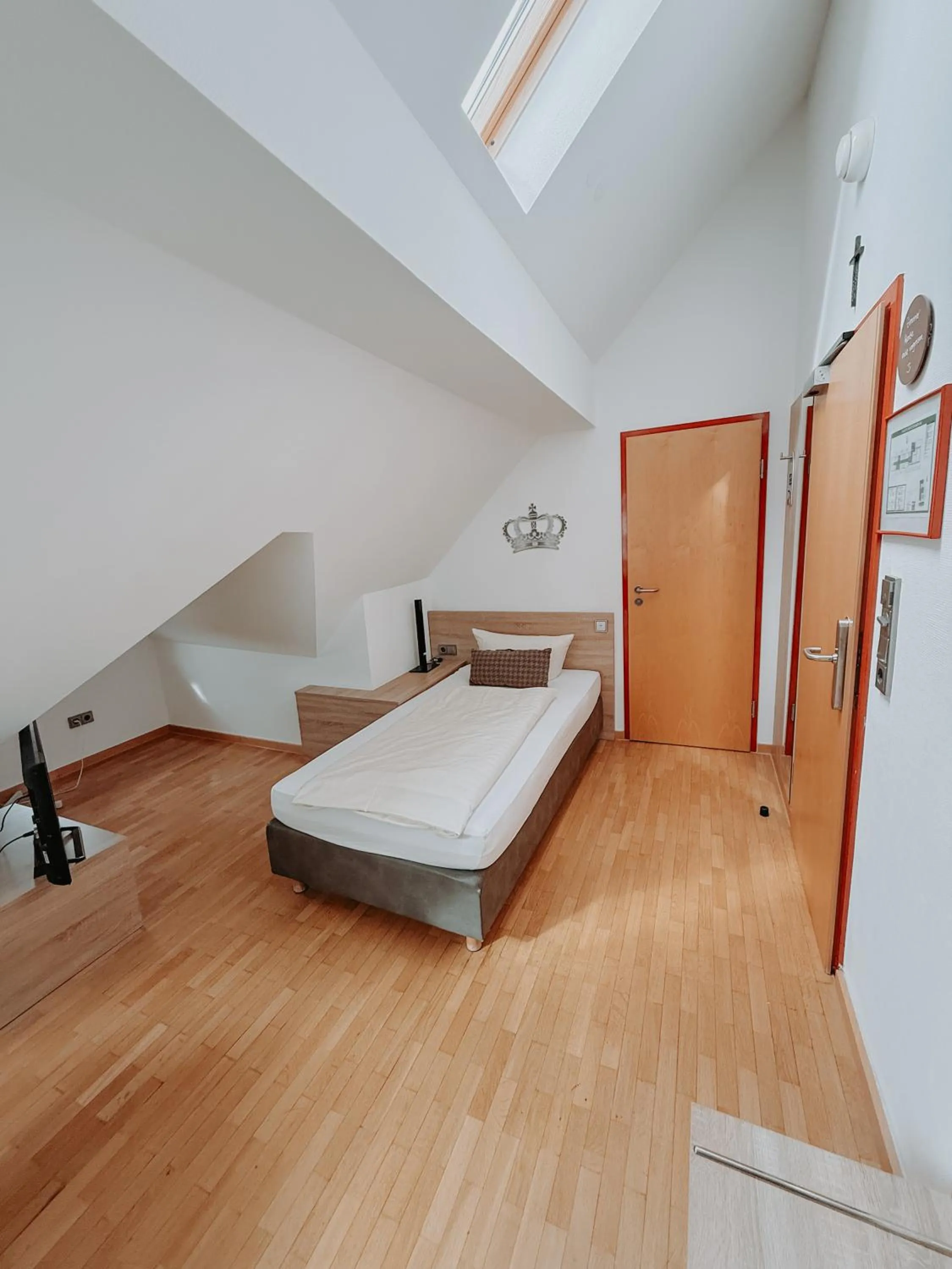 Bed in Kolping-Hotel