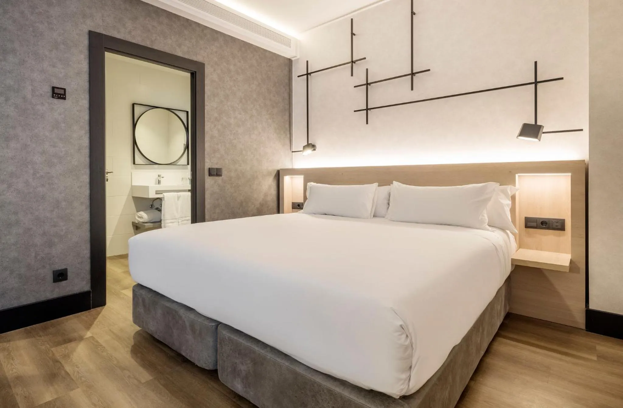 Bed in Hotel Ilunion San Mamés