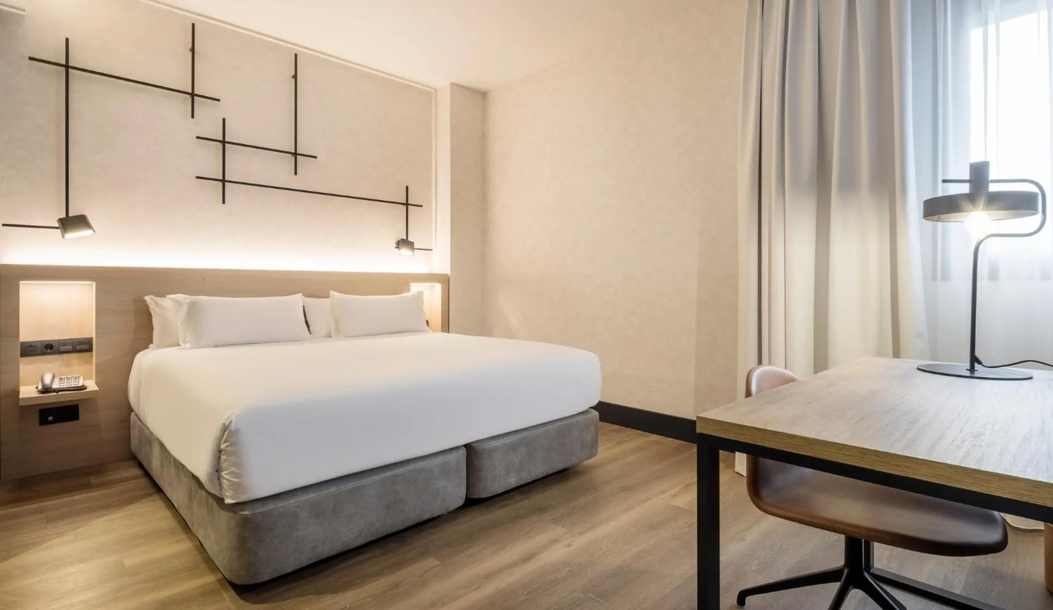 Bed in Hotel Ilunion San Mamés