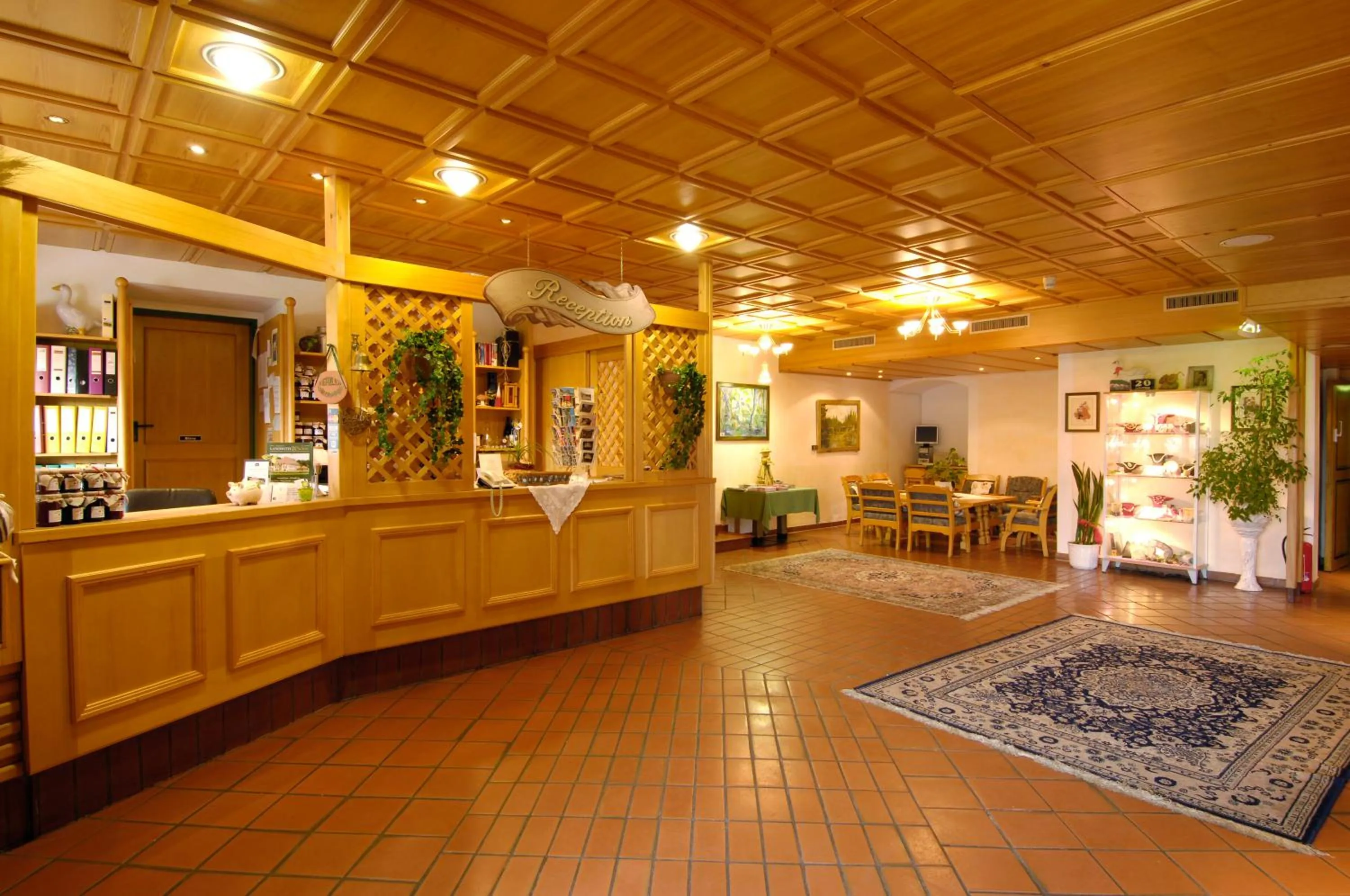 Lobby or reception in Landhotel Wachau - Hotel Garni