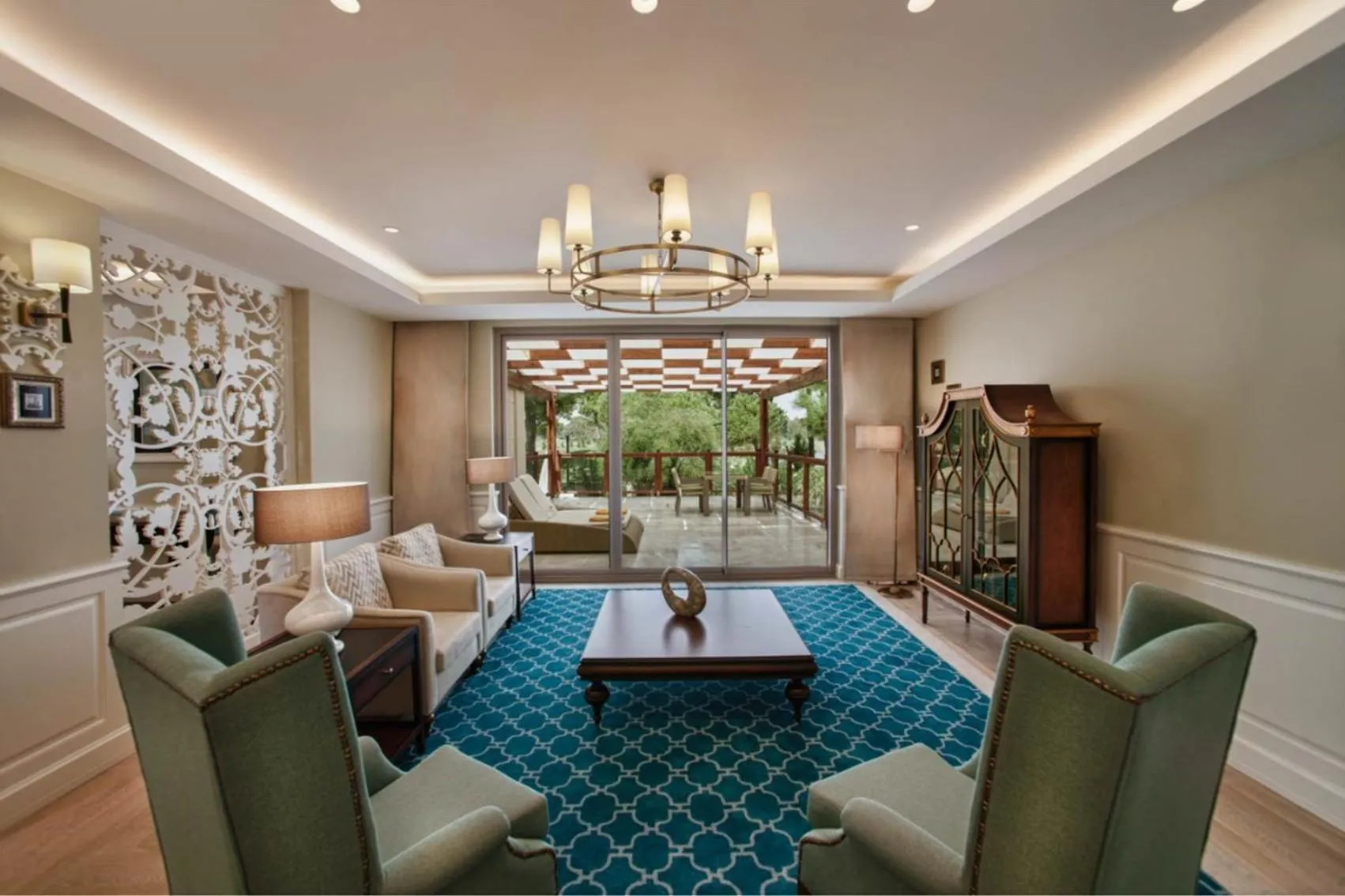 Living room in Kaya Palazzo Golf Resort