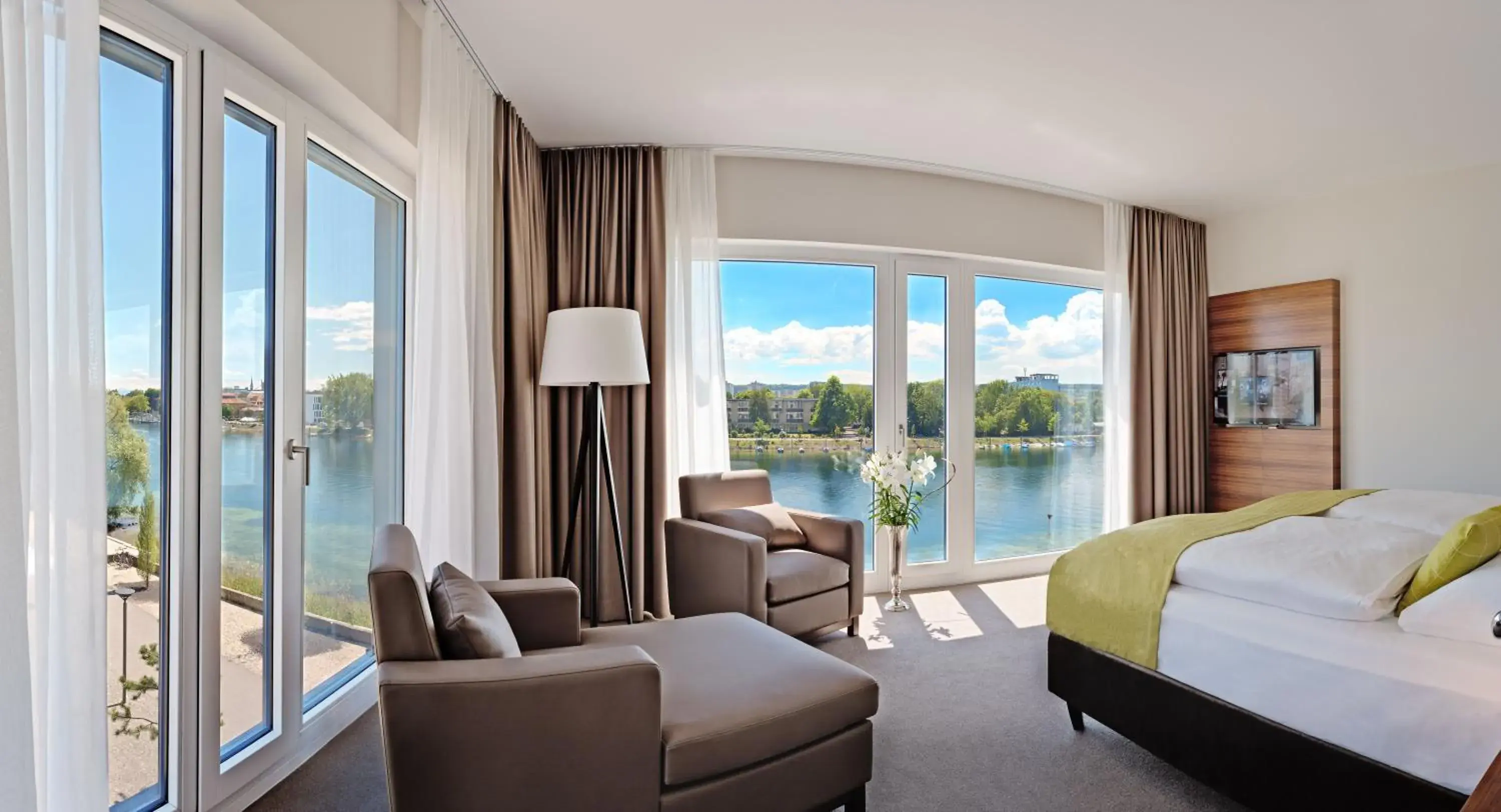 Junior Suite Studio with Seerhein view - single occupancy in Hotel 47° Junior Suite Studio with Seerhein view - single occupancy in Hotel 47°