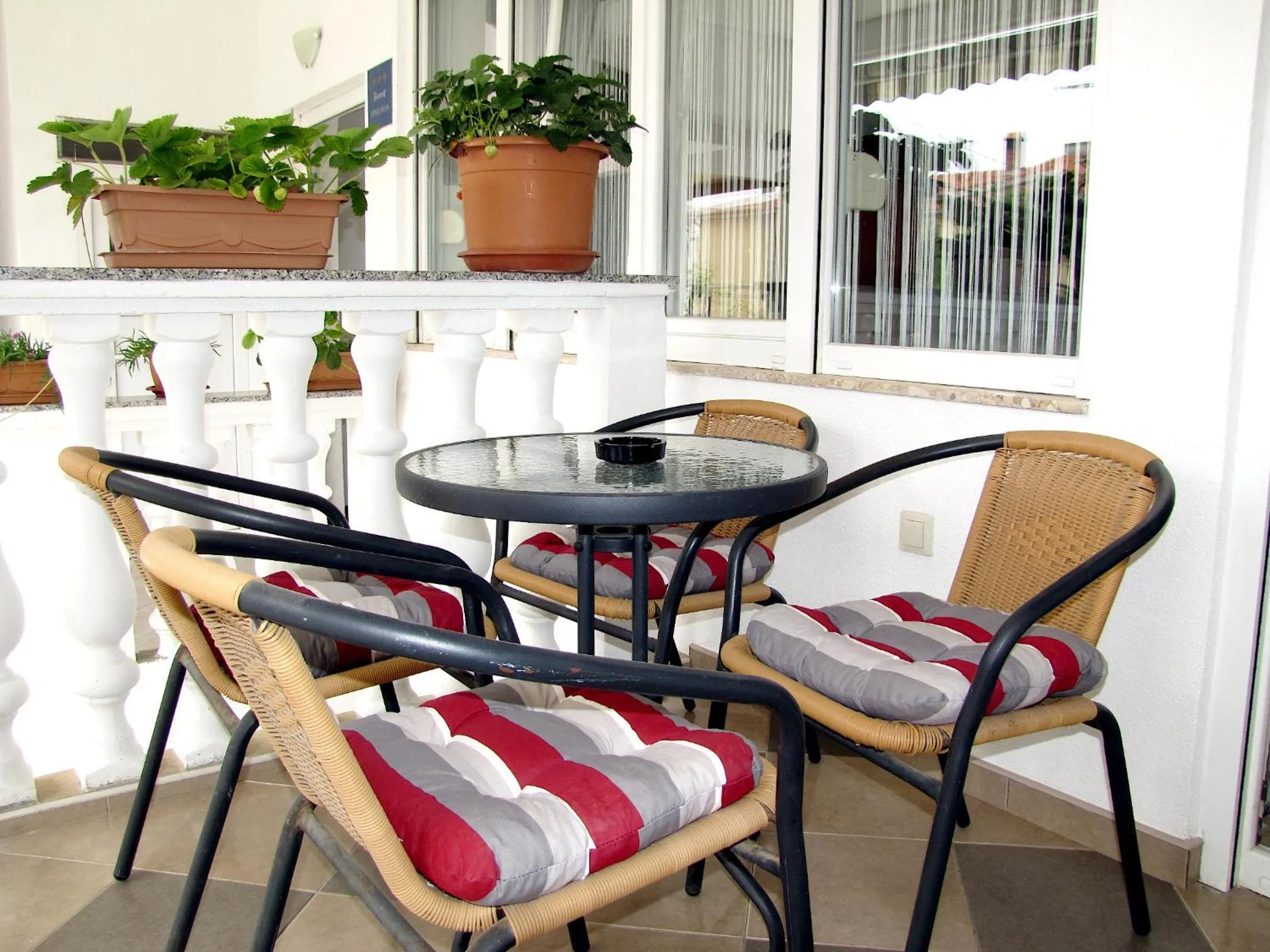 Balcony/Terrace in Apartments Klanac