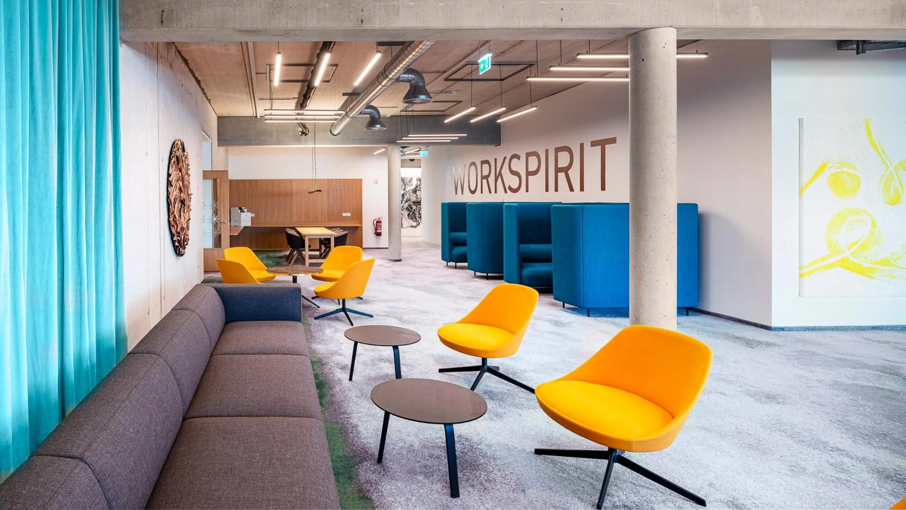 Lobby or reception in FIRMAMENT Hotel