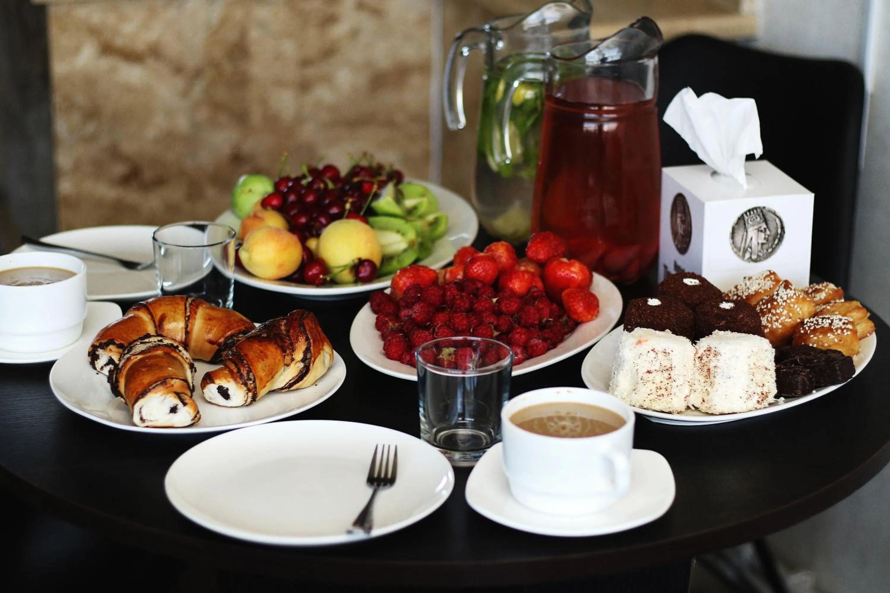 Breakfast in Hotel Tigran Mets Yerevan