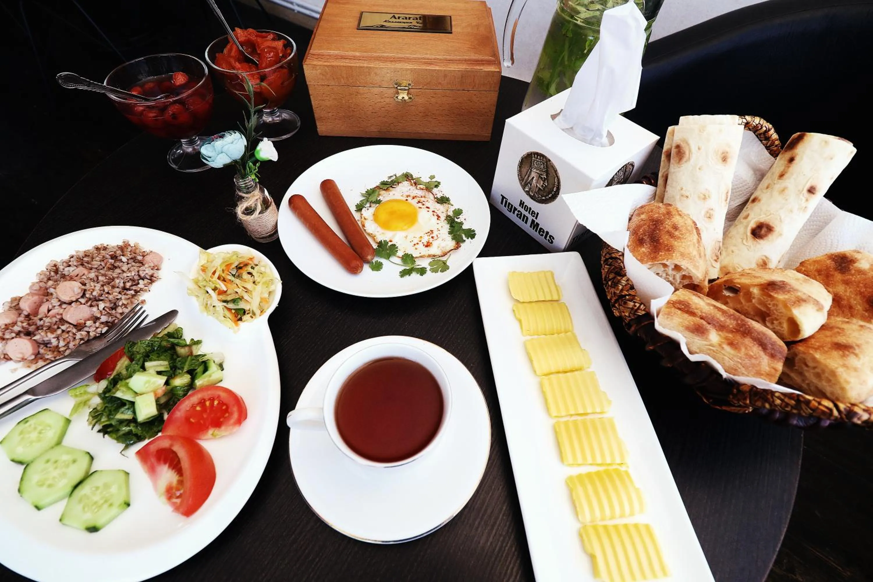 Food in Hotel Tigran Mets Yerevan