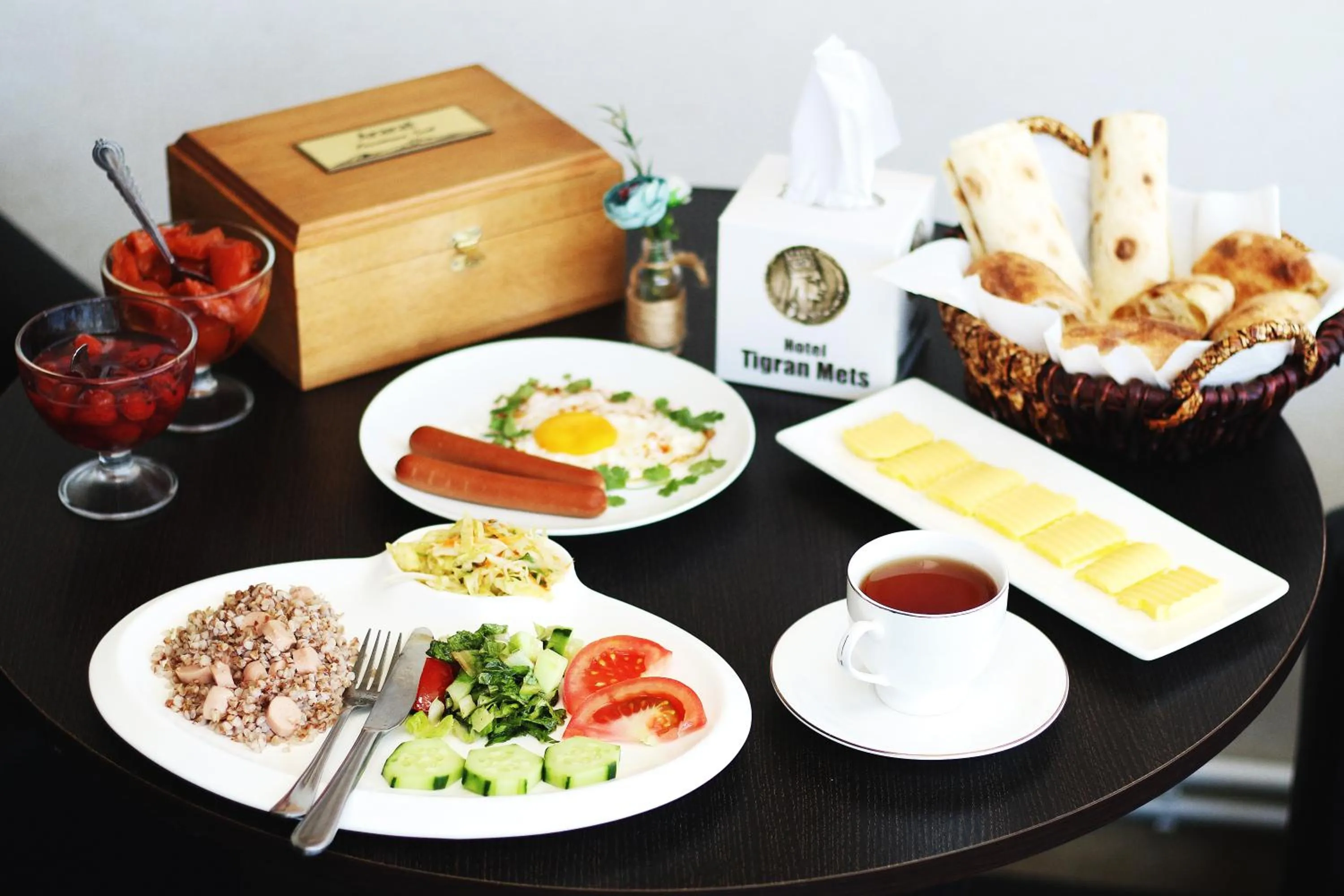 Food in Hotel Tigran Mets Yerevan