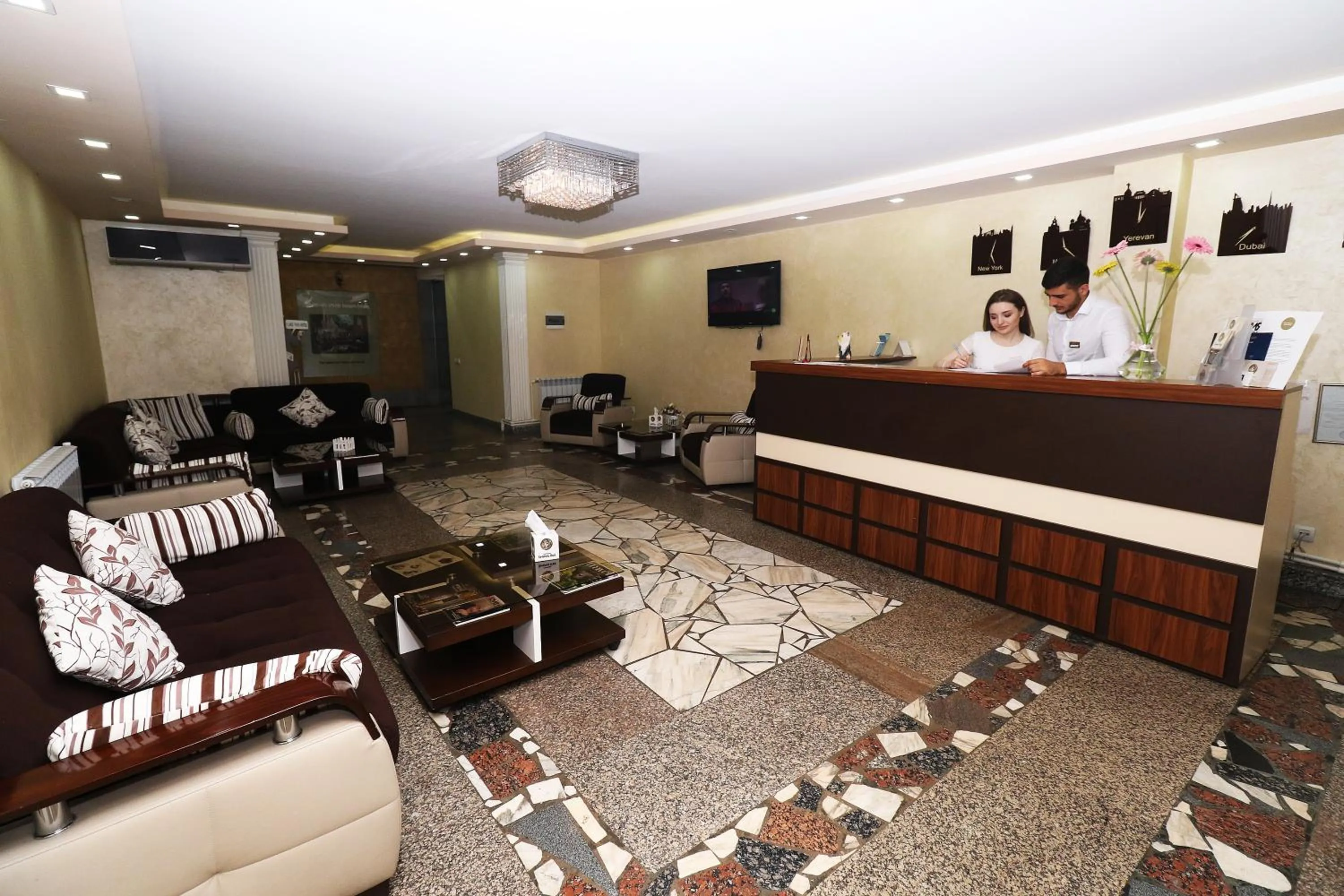 Lobby or reception in Hotel Tigran Mets Yerevan