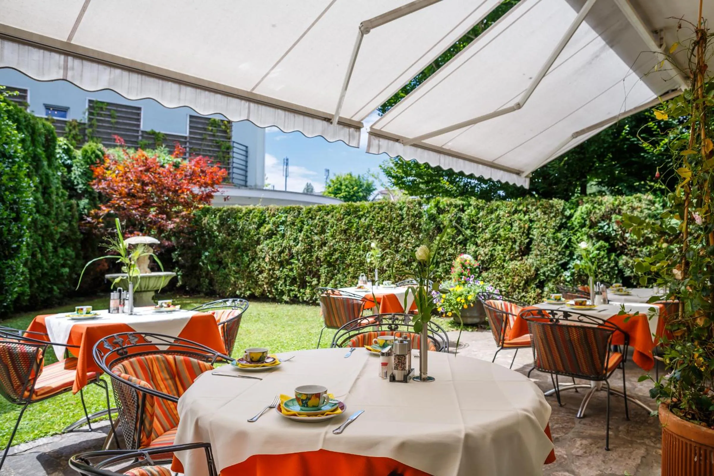 Patio in GORITSCHNIGGs Hotel - Self Check-In